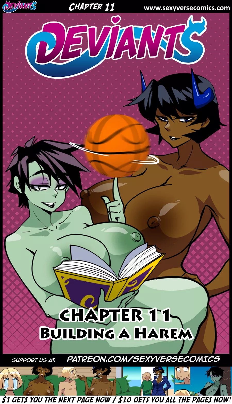 Deviants Chapter 11 Cover