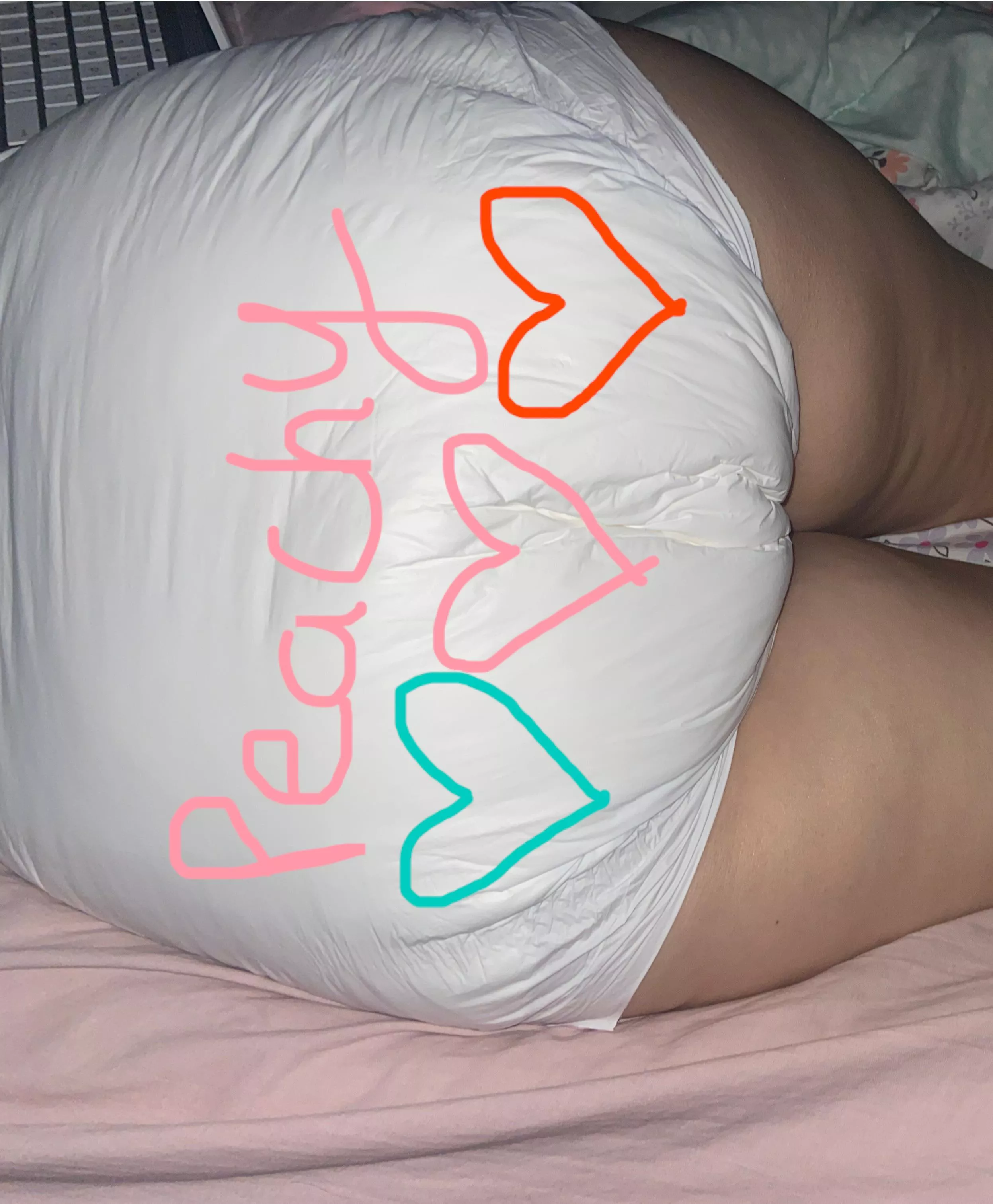 Diaper butt!