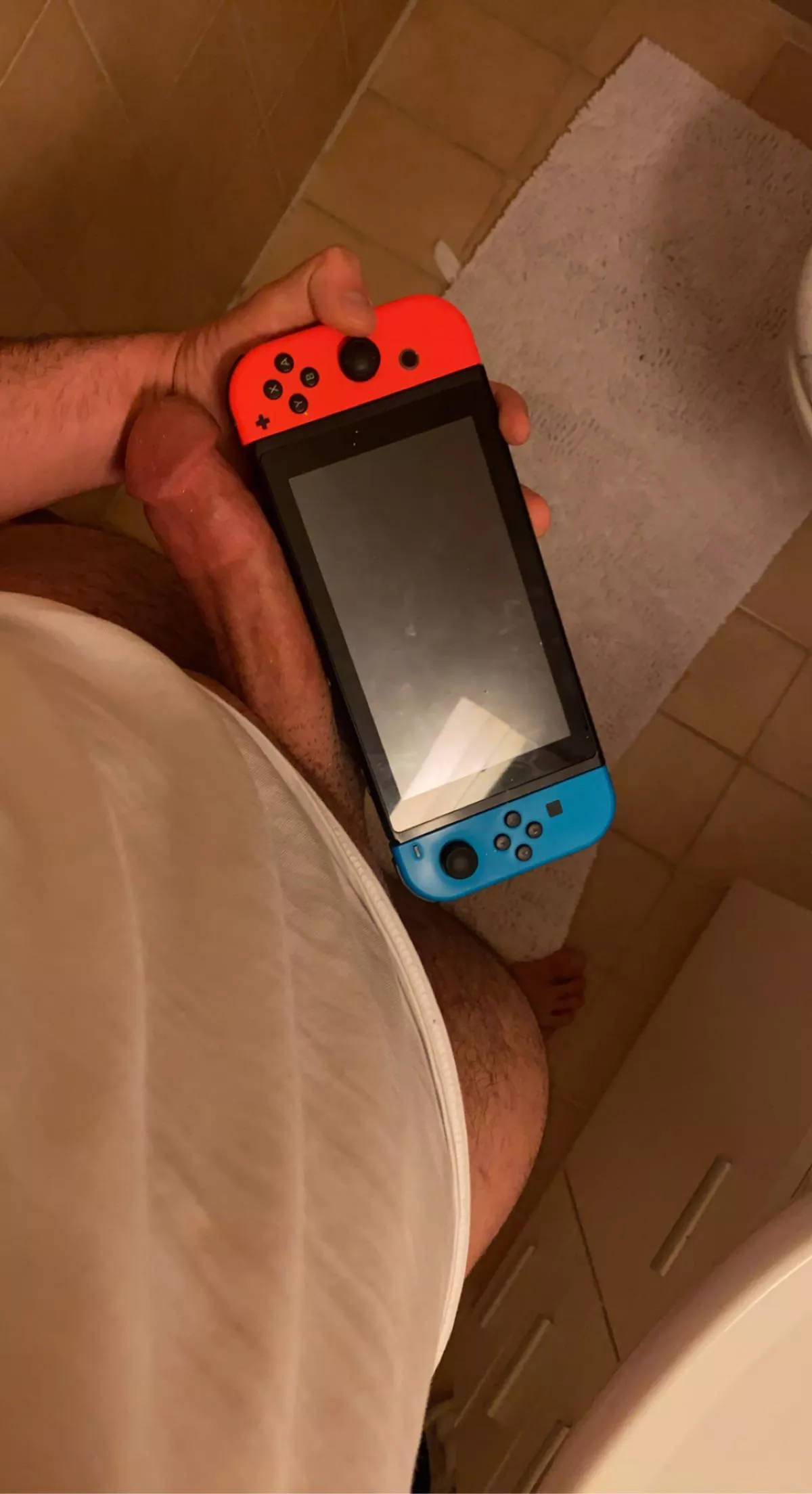 Did you ever had a nintendo switch inside you?