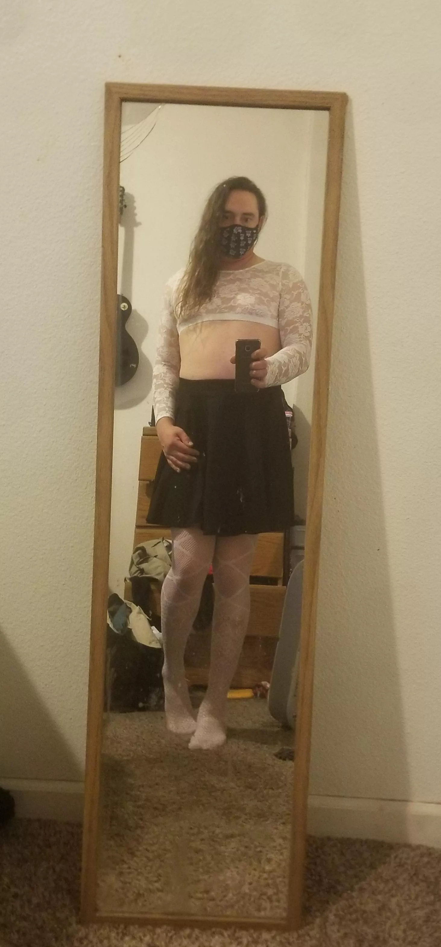 Do I look cute? I love my new skirt