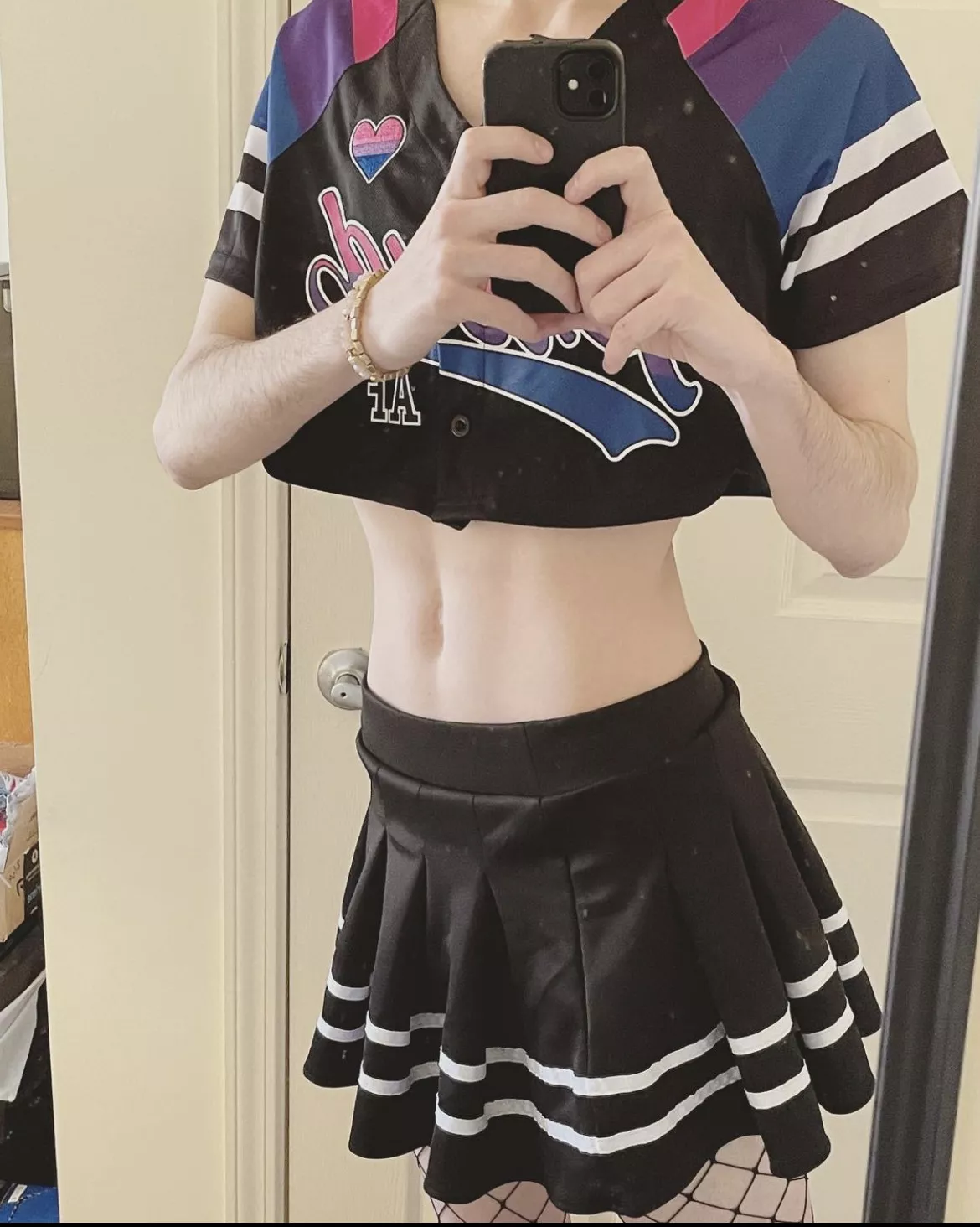 Do I look good in a skirt and crop top?