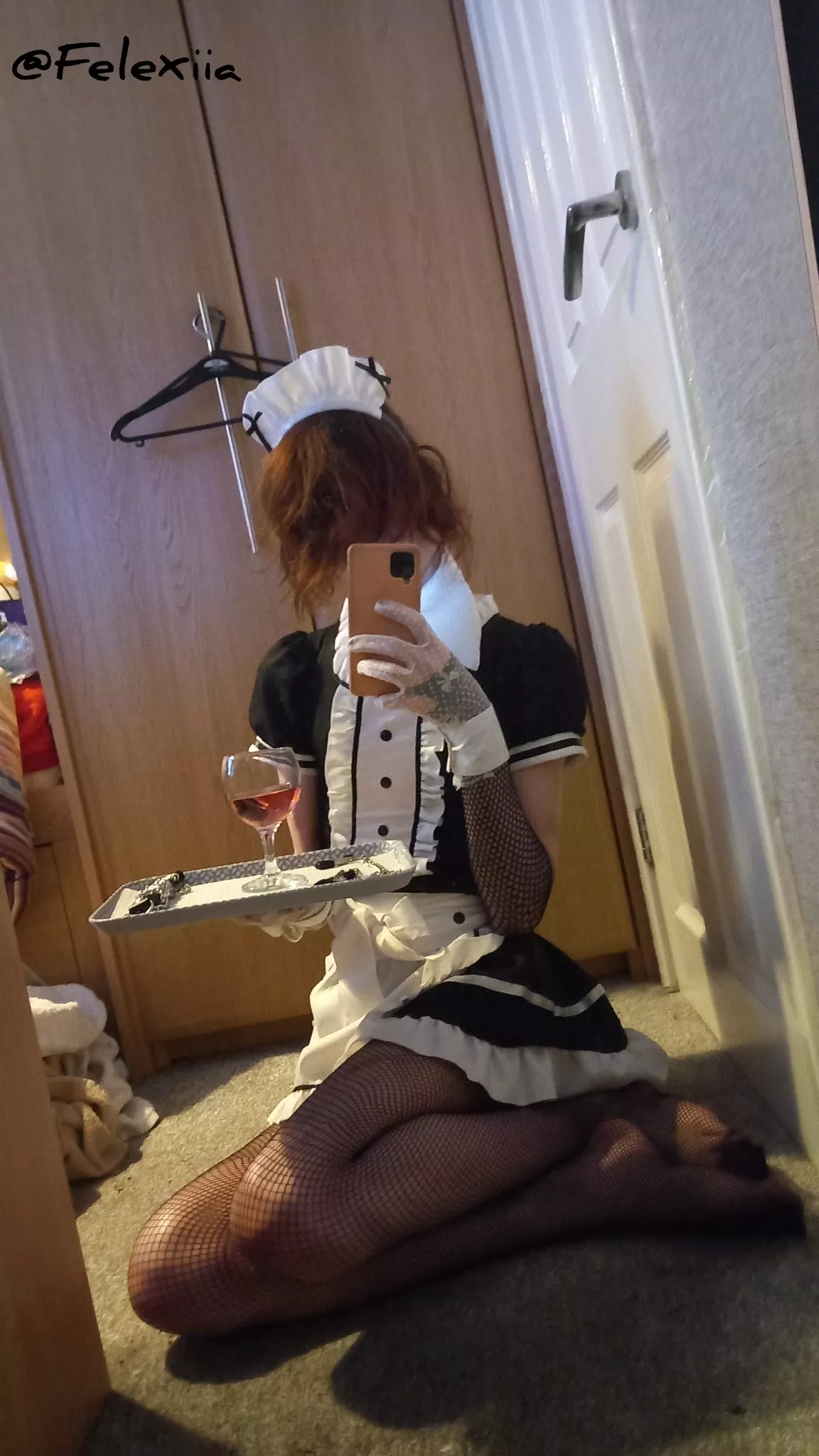 Do I make a cute maid?