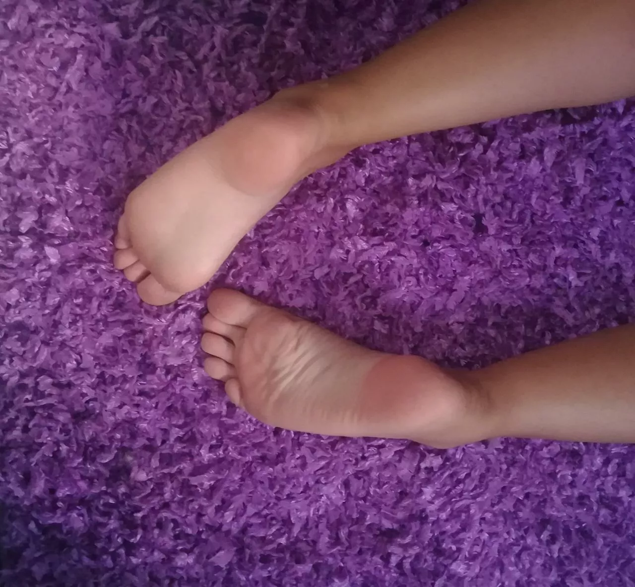 Do my soles look soft?