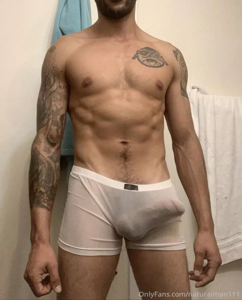 Do you like a man in sheer briefs??