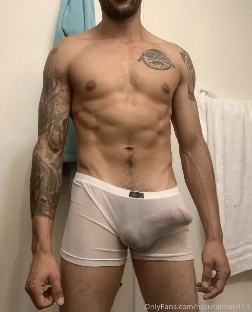 Do you like a thick cock in sheer briefs?? 28/