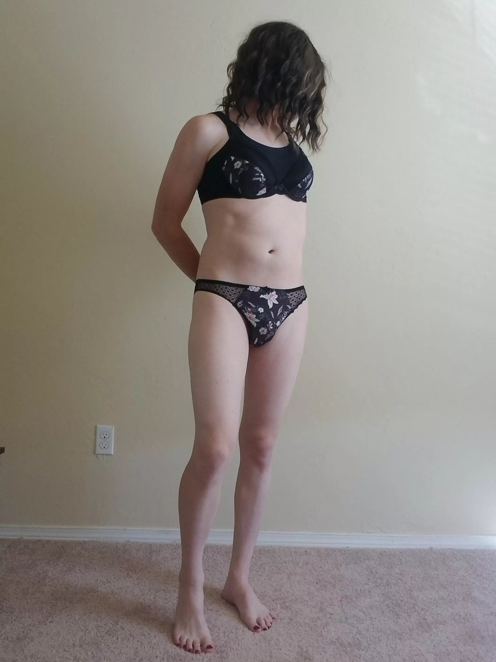 Do you like my black lingerie?