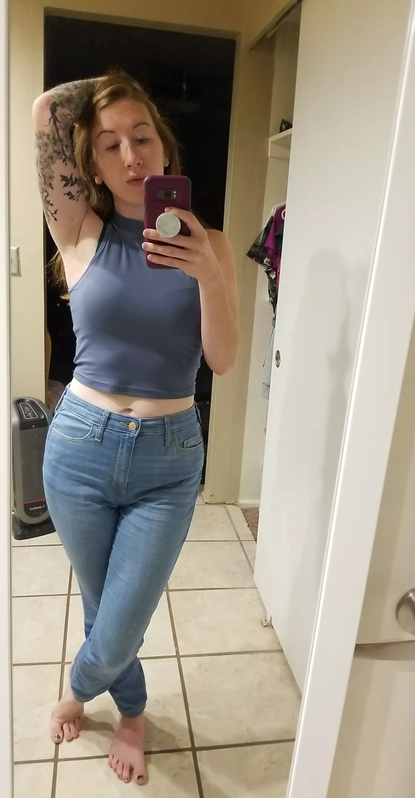 Do you like my jeans?