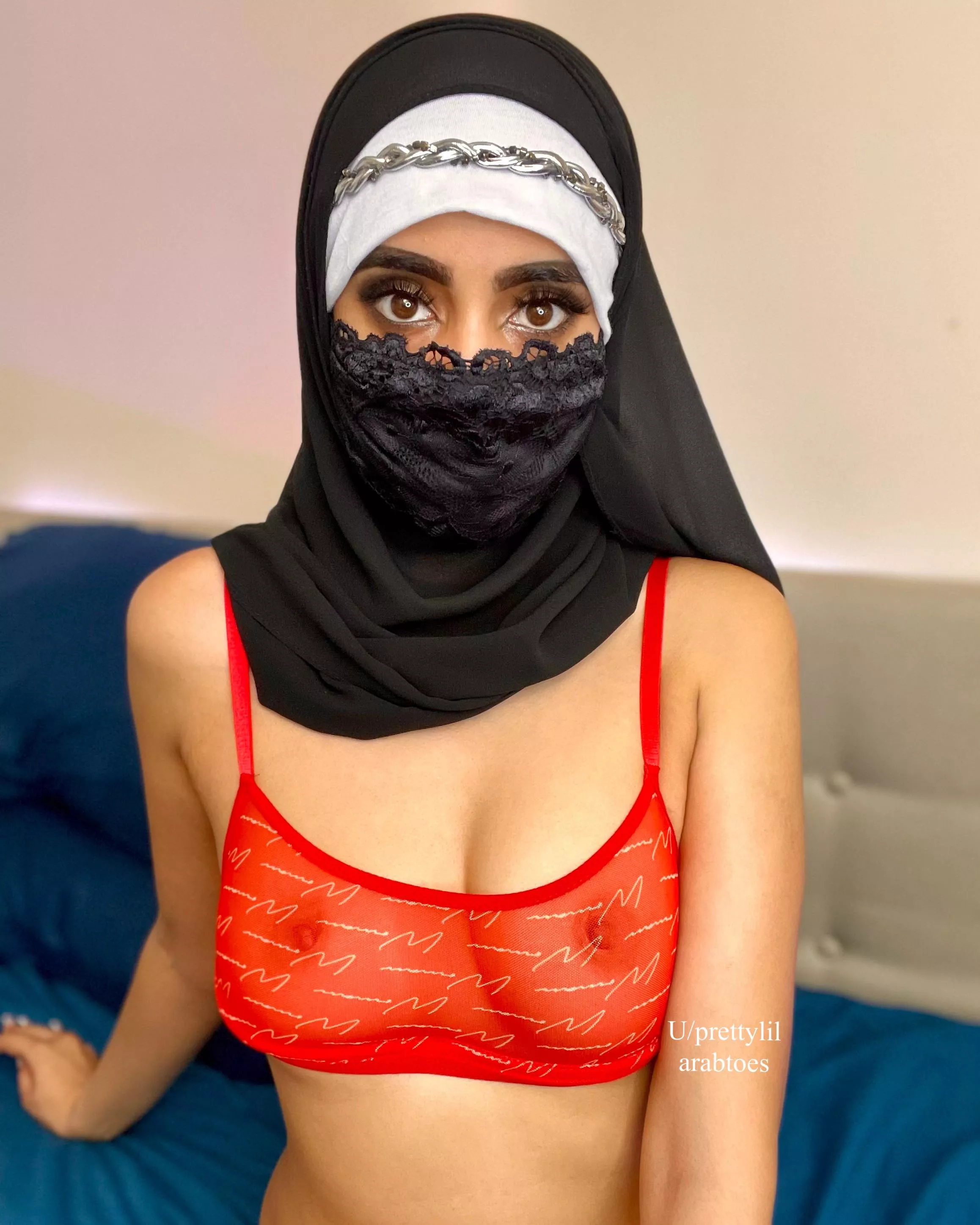 Do you like my see thru bra habibi?