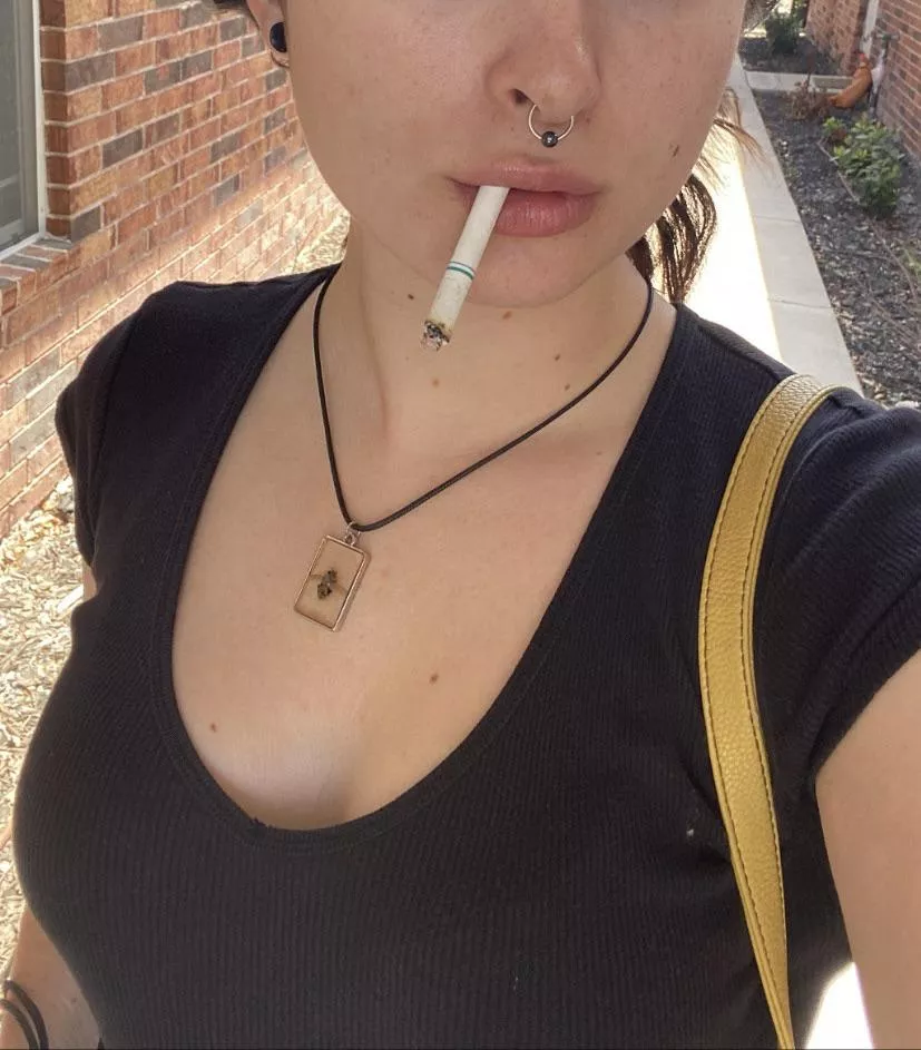 Do you like the way my lips wrap around my cigarettes?