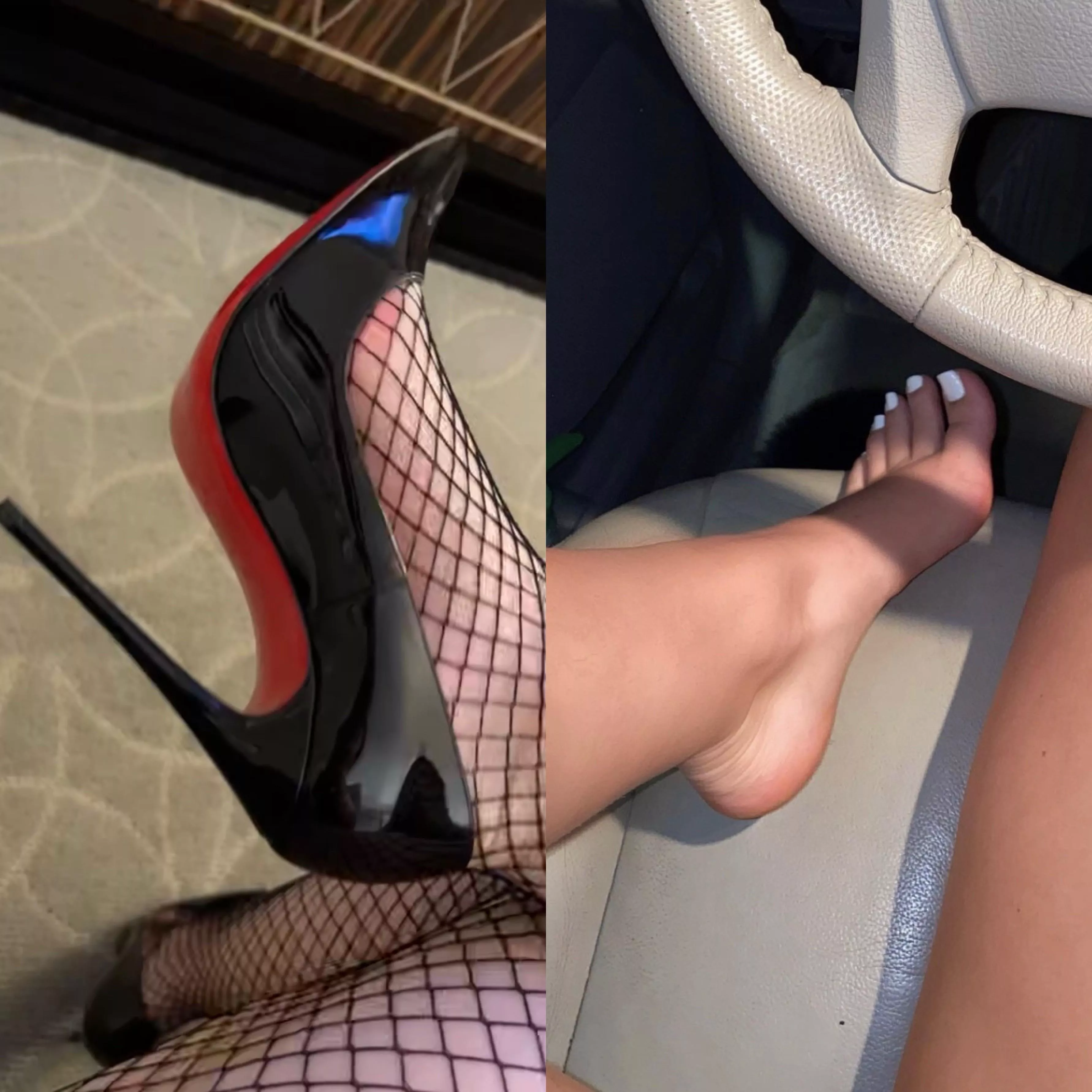 Do you want me to keep the heels on or off? ðŸ˜œ