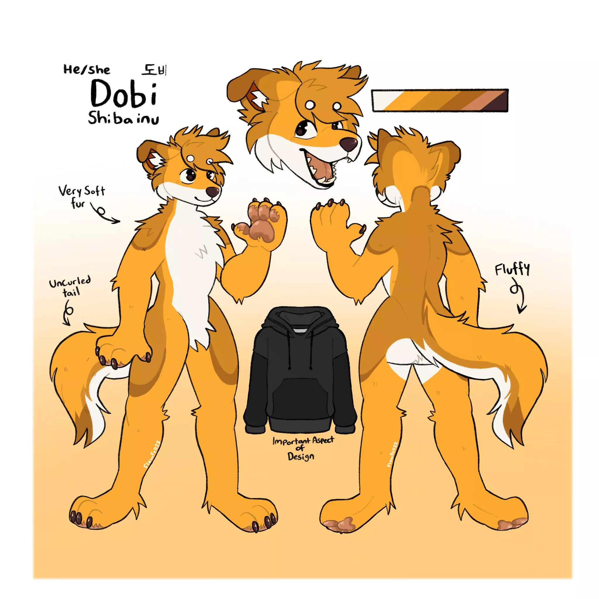 Dobi//Art by me @flowfells on twitter