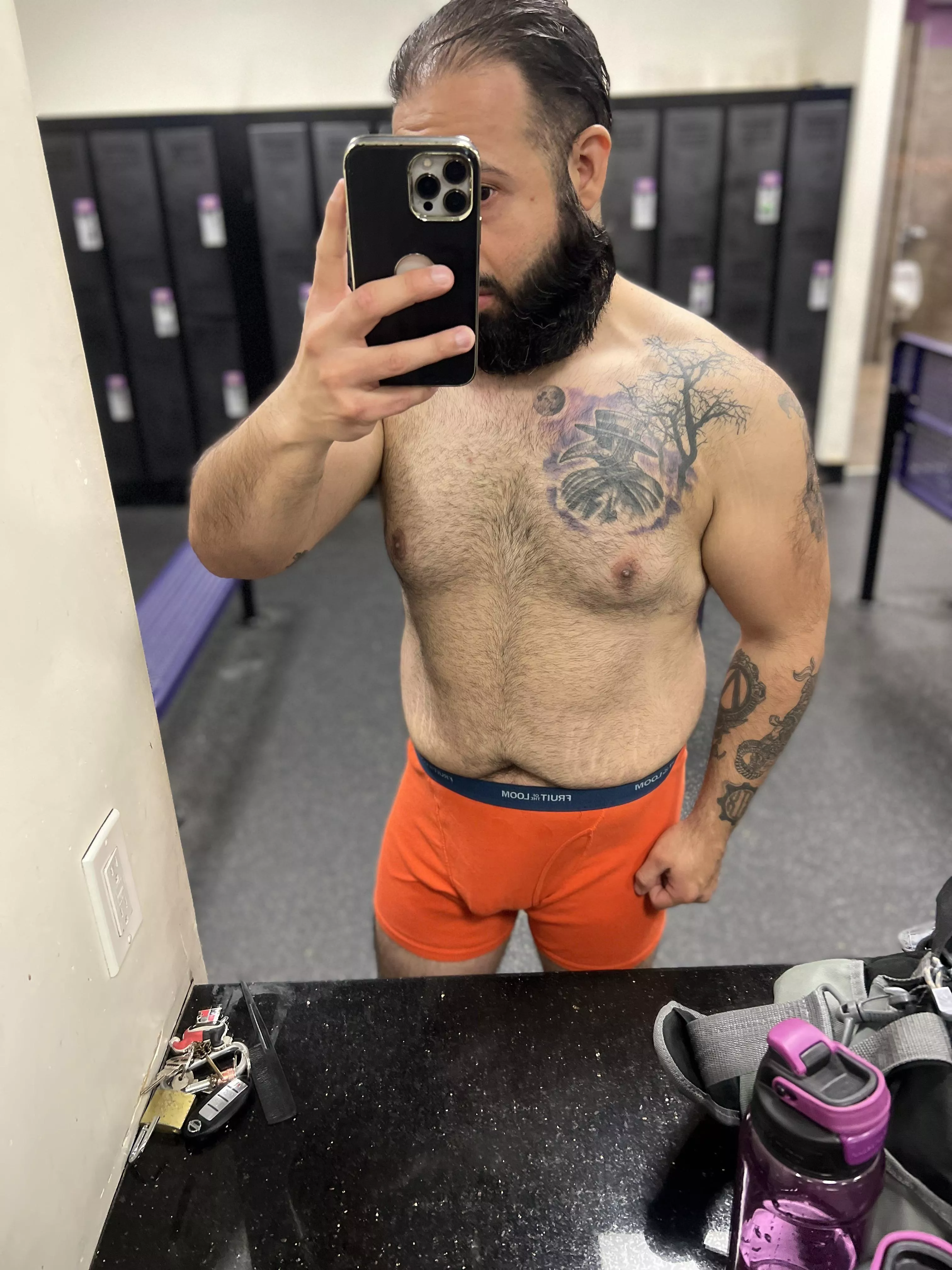 Does anyone else enjoy taking progress pics in their boxer briefs?