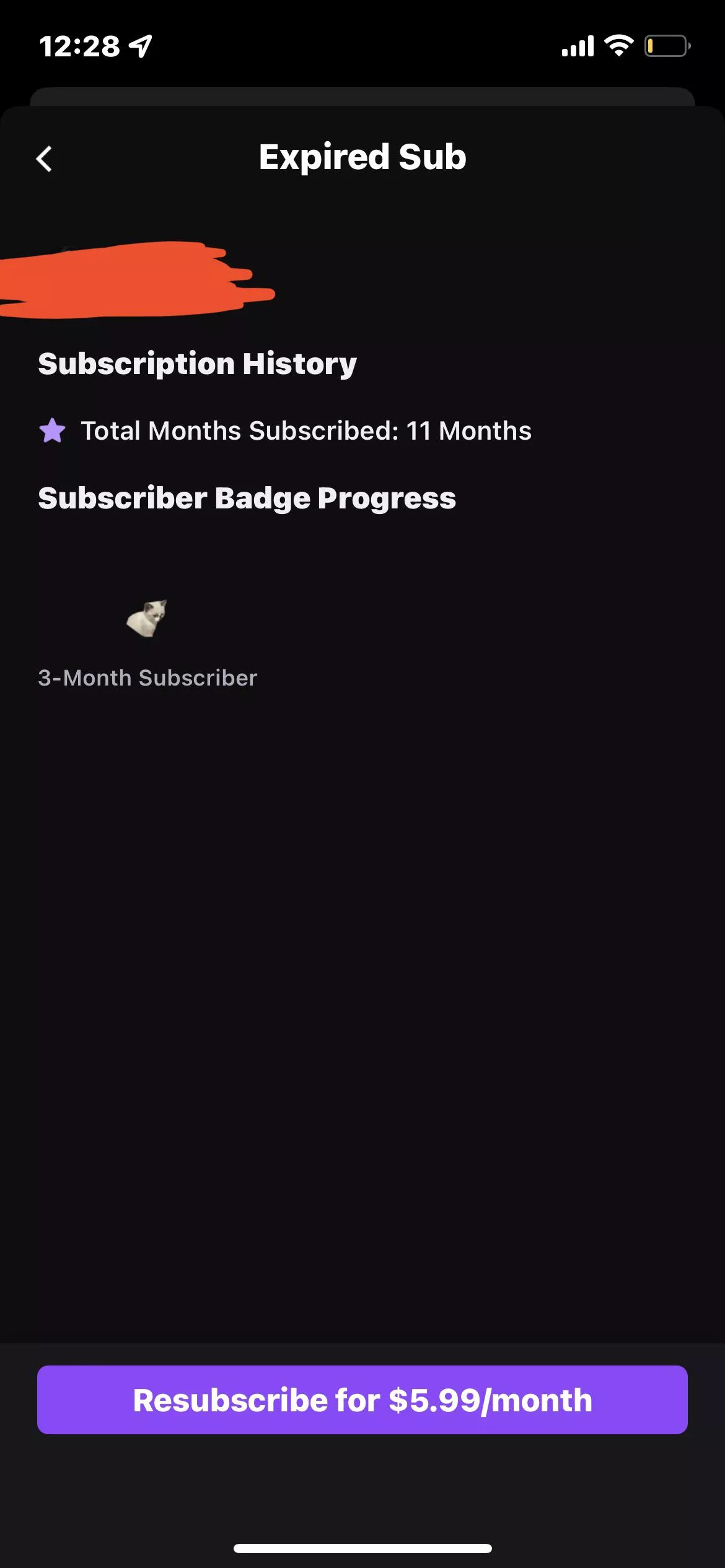 does anyone know why this couldve happened? i never actually subbed to this streamer myself and i looked through my notifications and didnt find any multi-month gifted subs