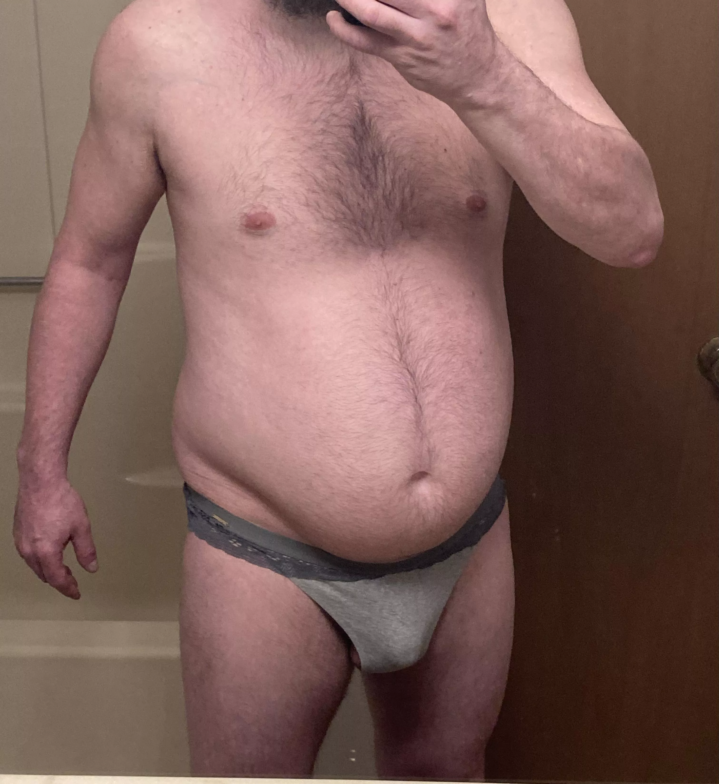 does my bulge look good in this thong?