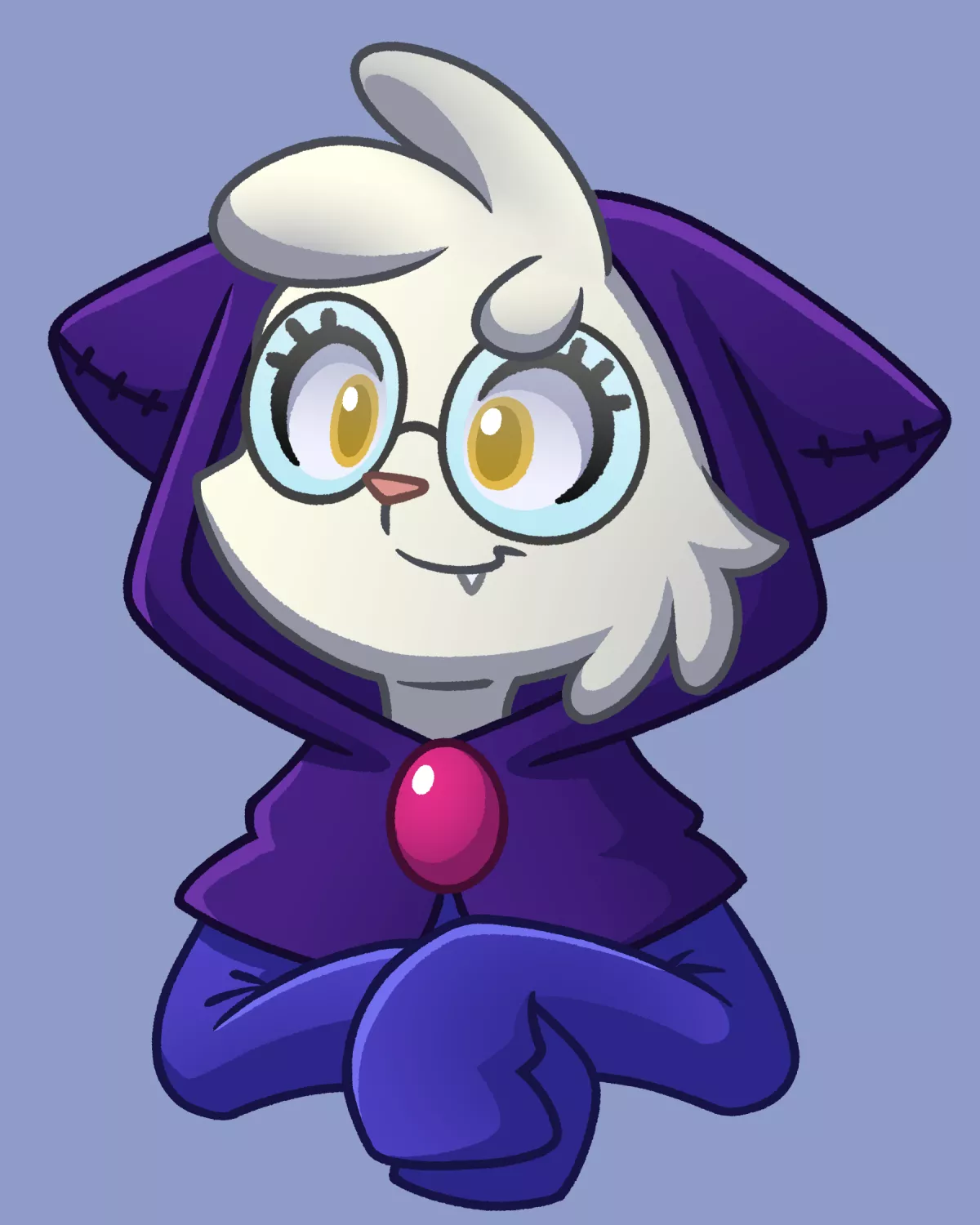 Does Tara Look Cute In Glasses? (art by me)