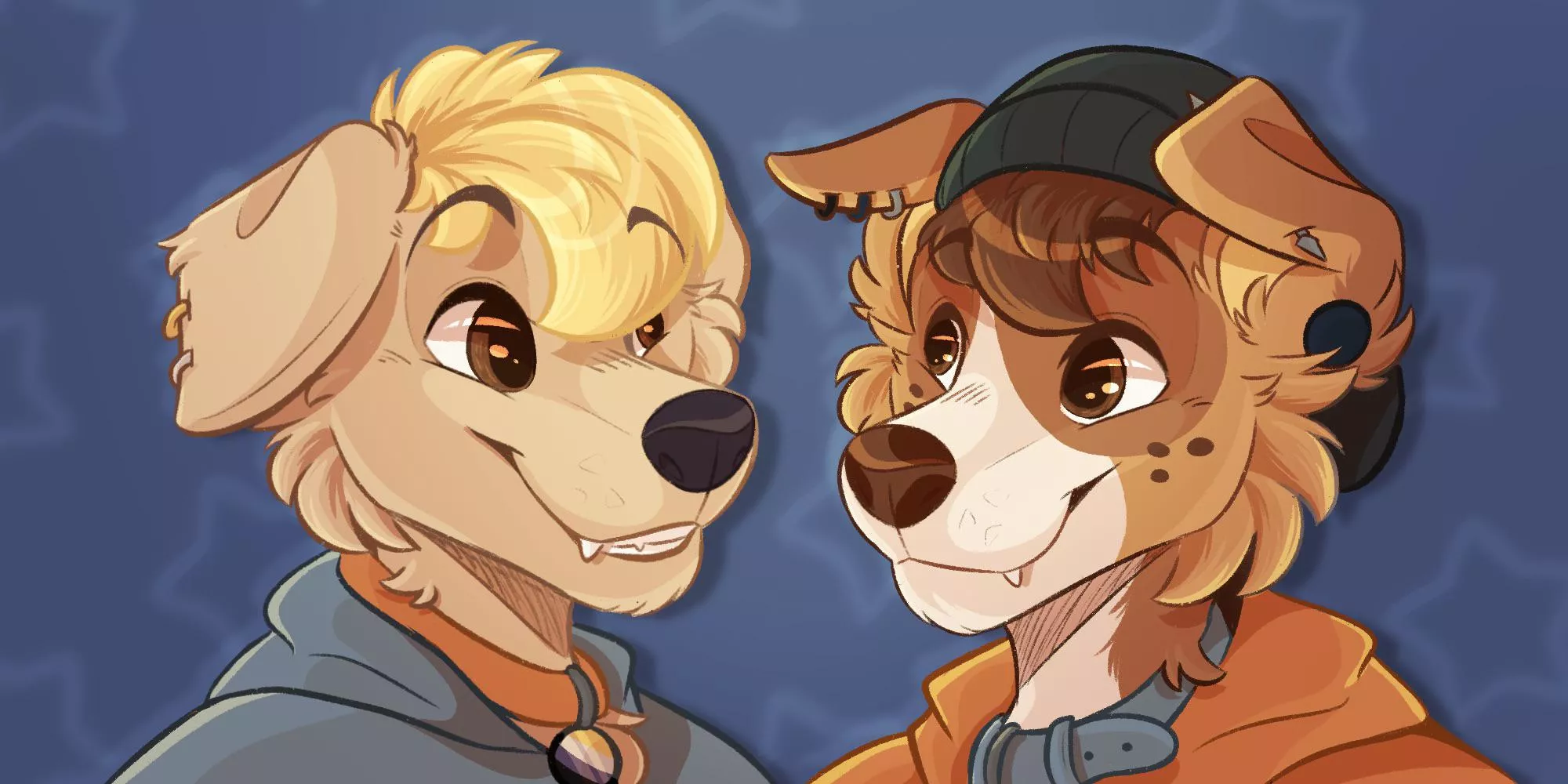 Dogs 🐶 (art by me - TrashmuttArt on Twitter)