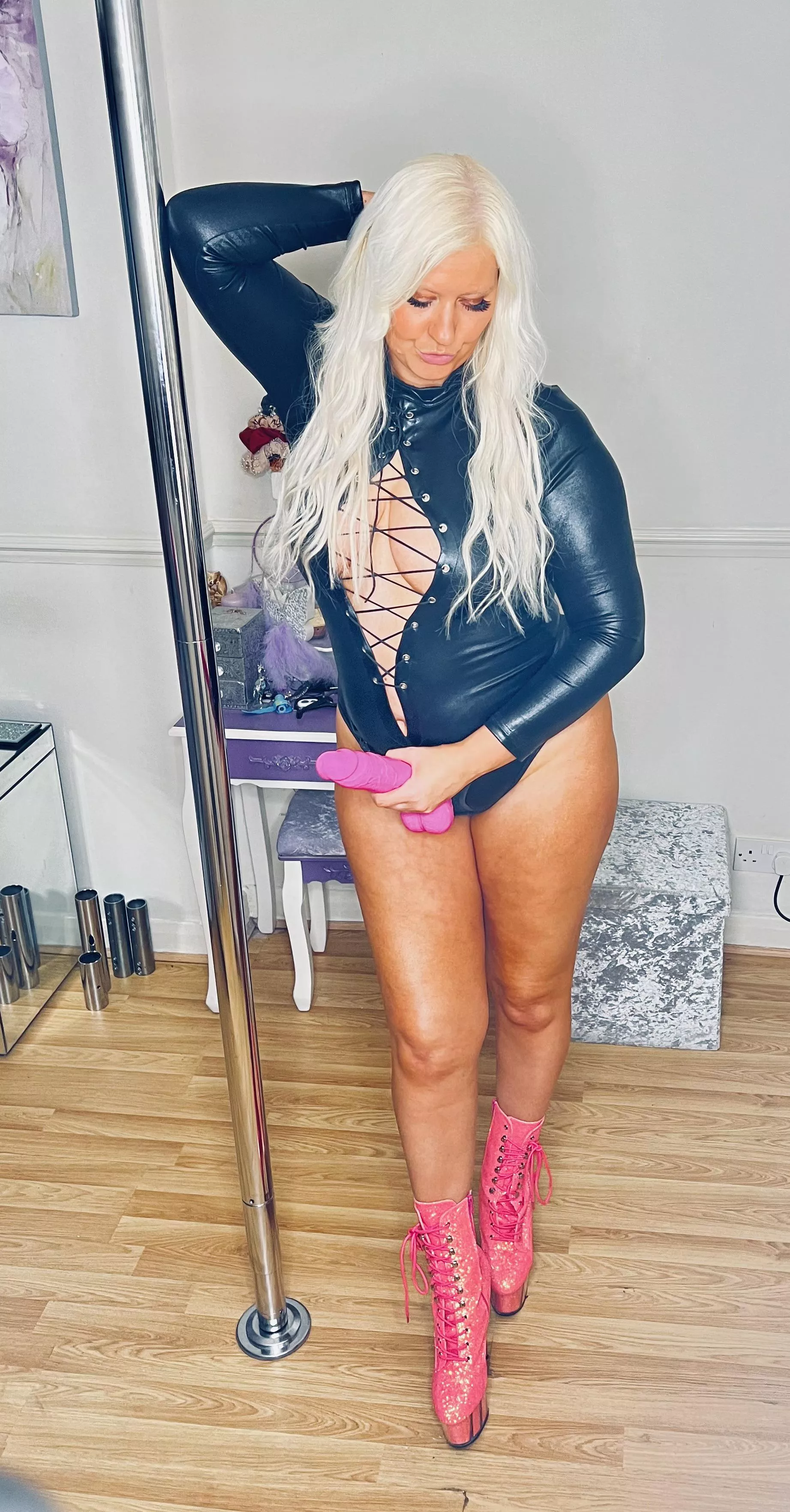 [domme] Which pole are you gonna hop onto first? Decisions decisions for my favourite little slut