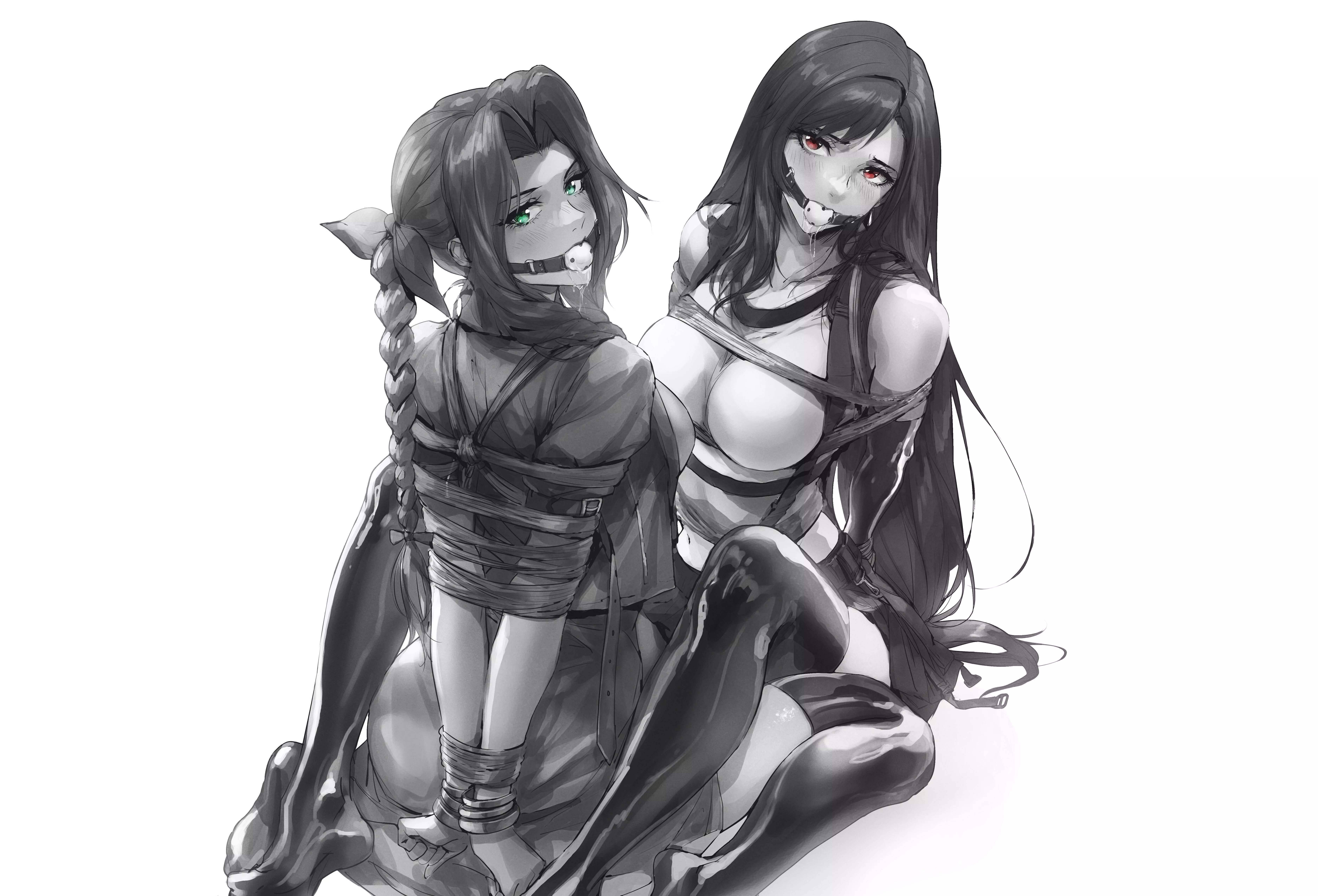 Don’t interrupt Tifa and Aerith