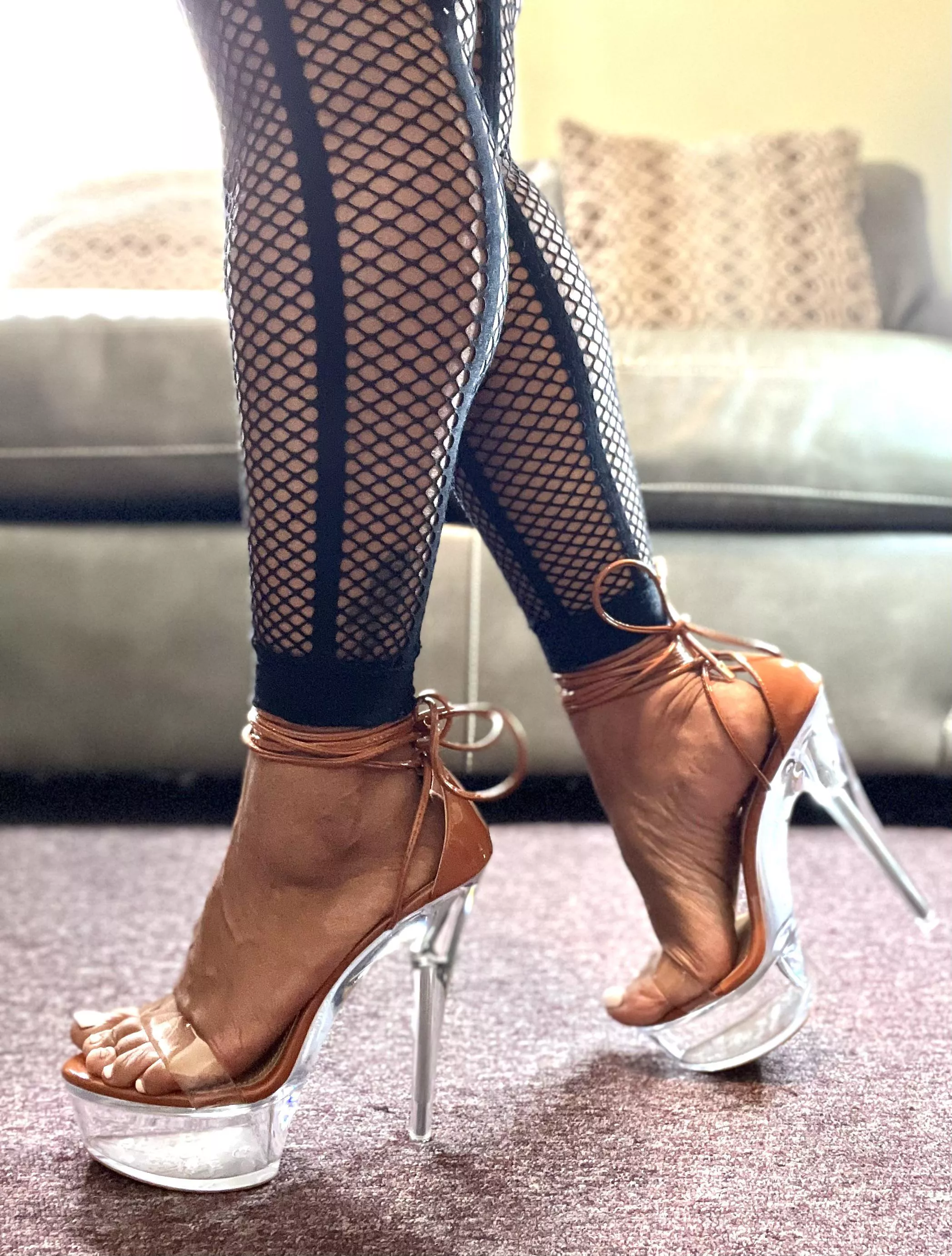 Don’t you love fishnets and heels?