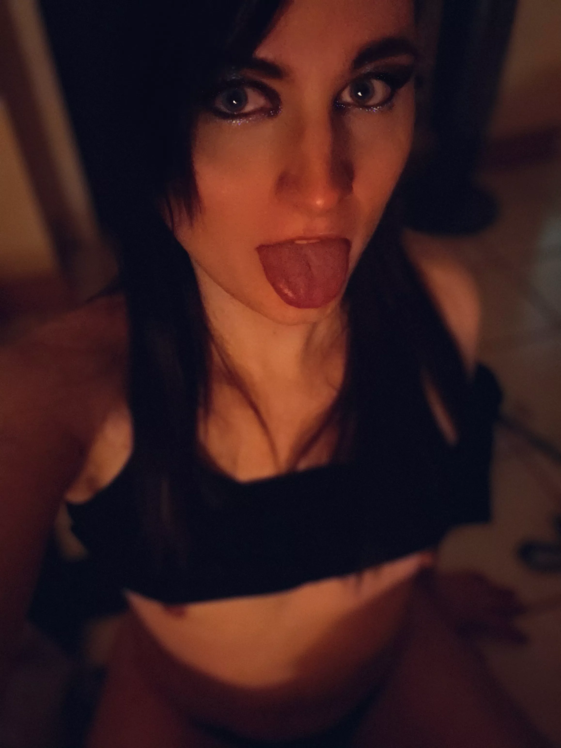 Donâ€™t you want to see my pretty eyes looking up at you from beneath your throbbing cock daddy?