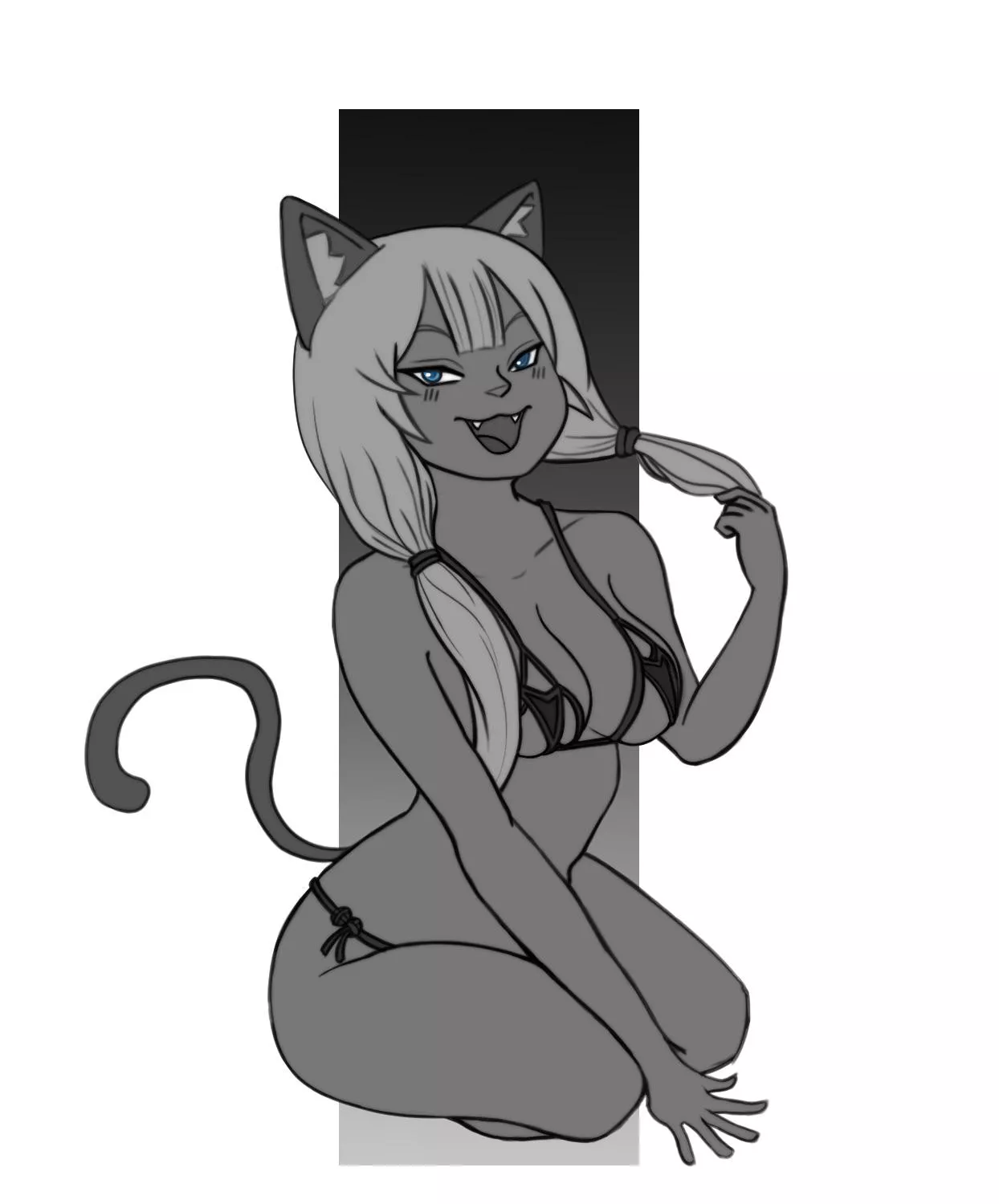 Drawing them lewd catgirls