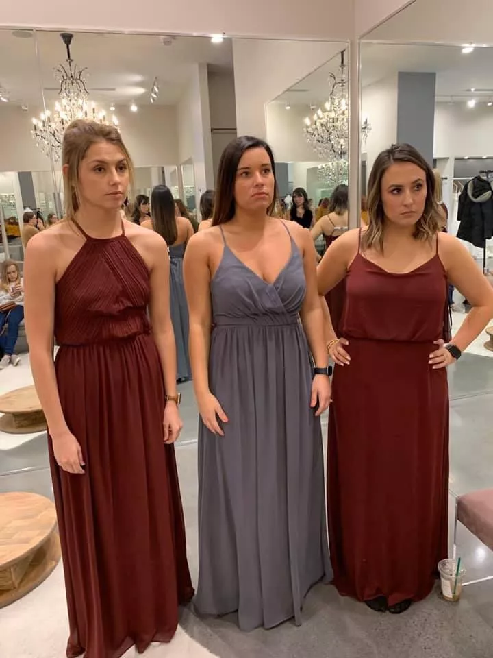 Dress shopping