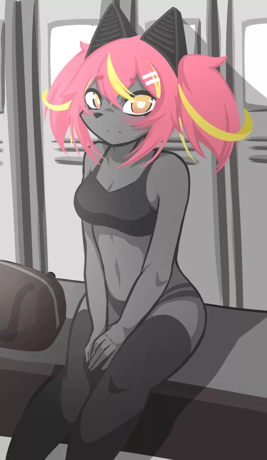 Drew My Oc Katarine. After Gym