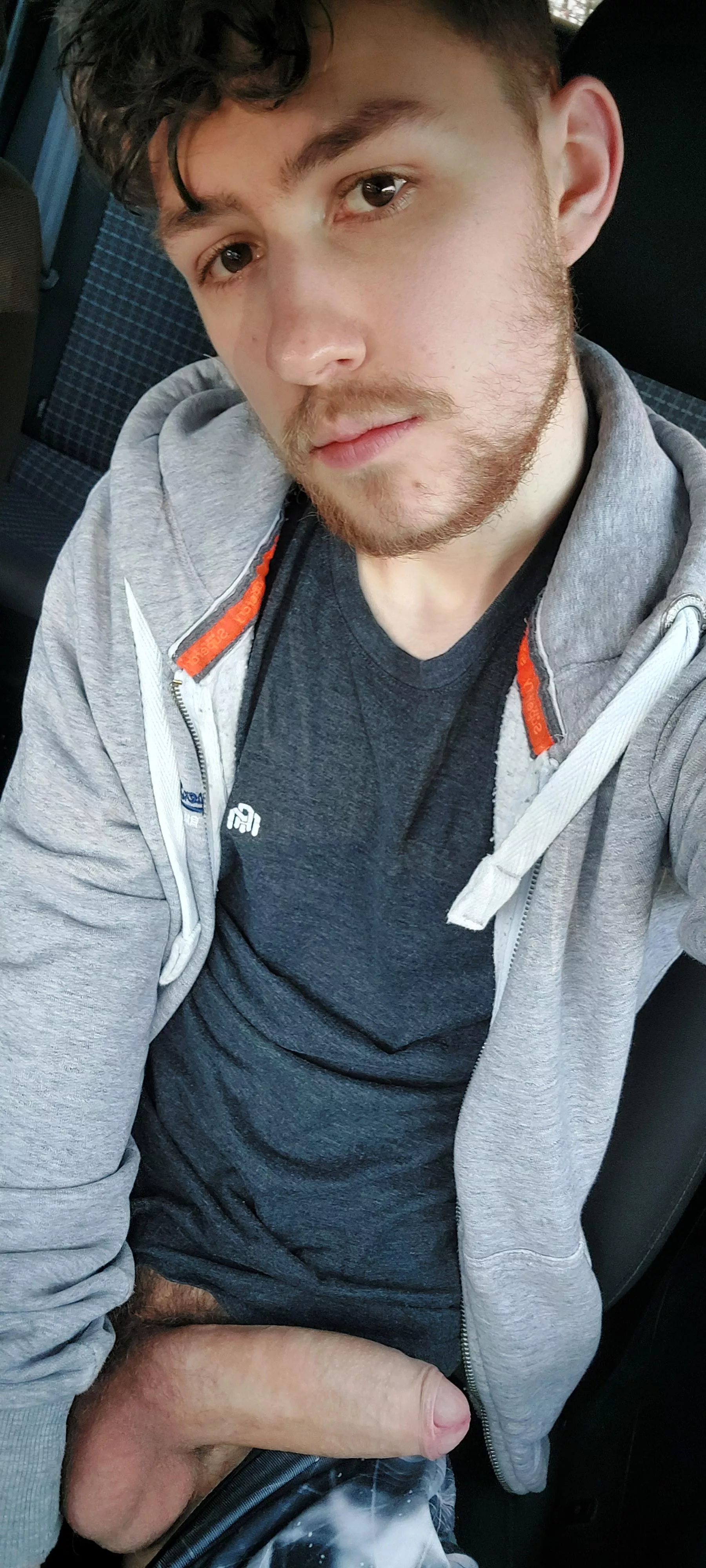 Driving to Manchester for the weekend with my cock out