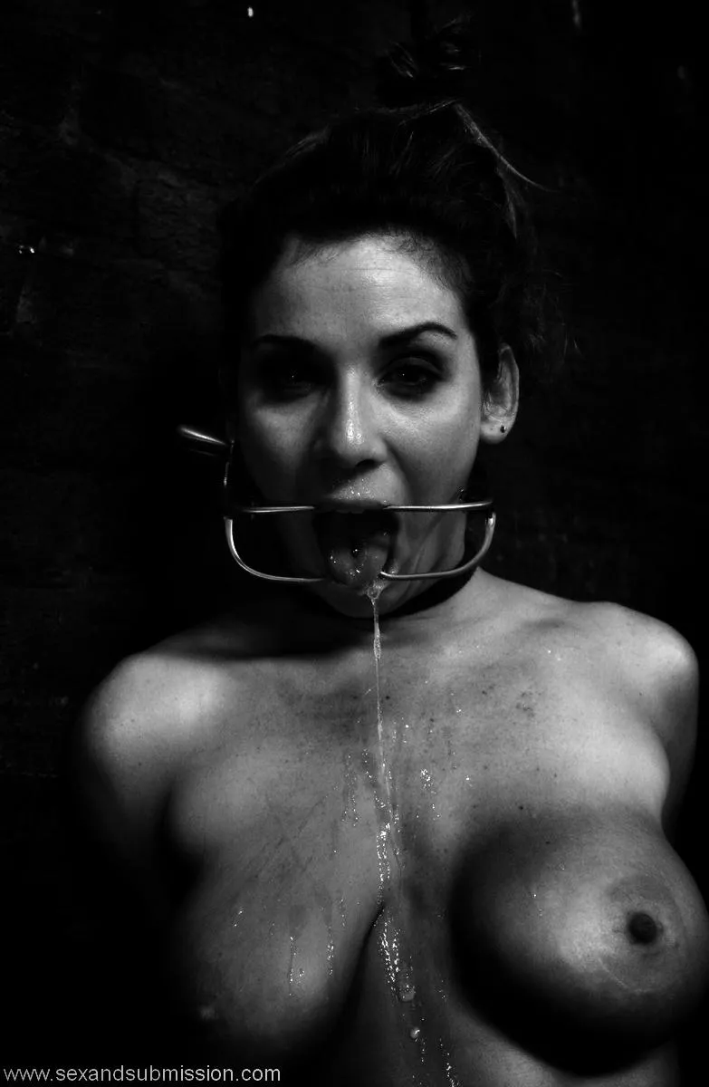 Drooling [xpost /r/gagged]