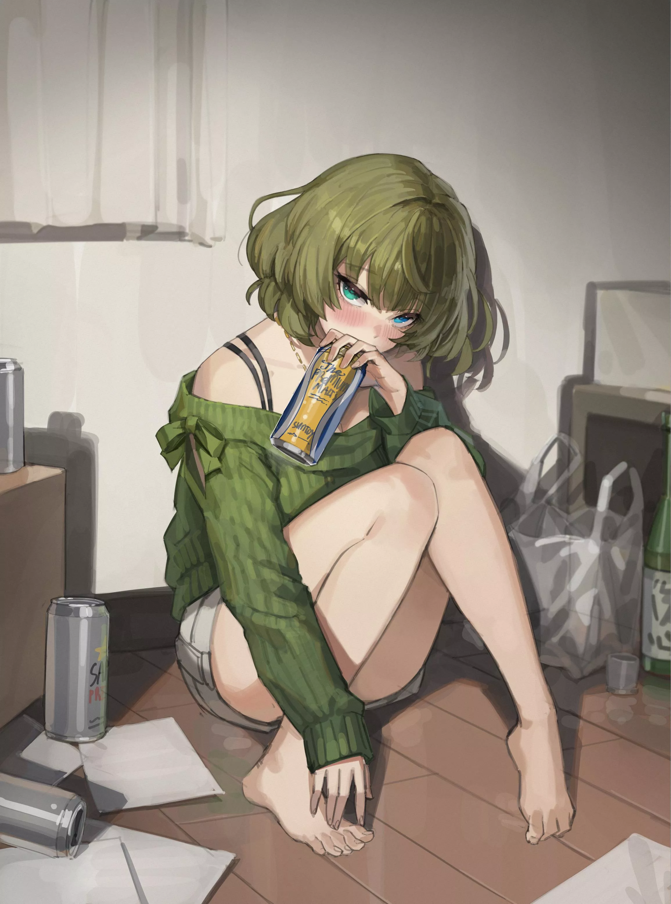 Drunk Kaede [The Idolmaster: Cinderella Girls]