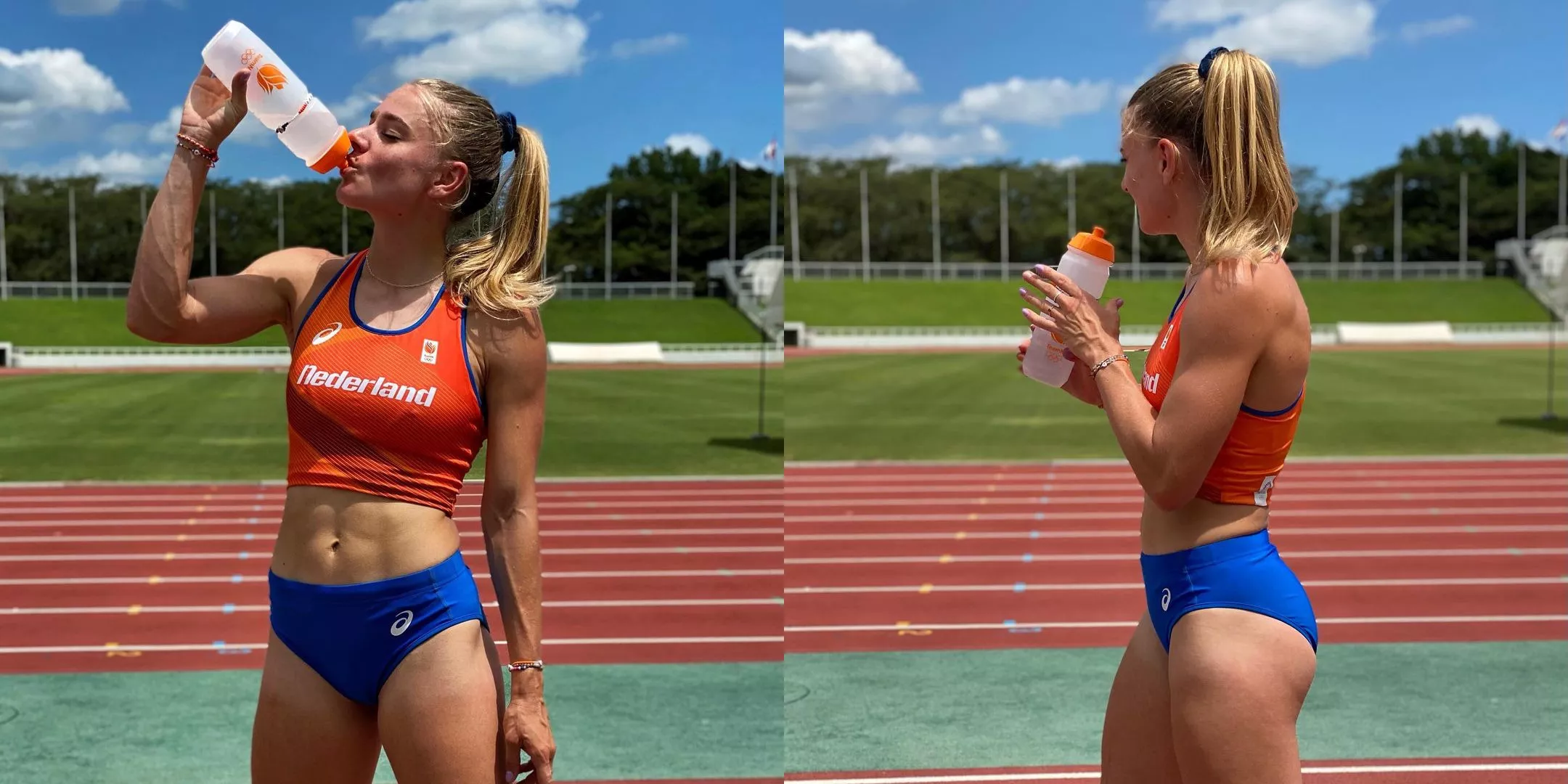 Dutch sprinter Lisanne de Witte