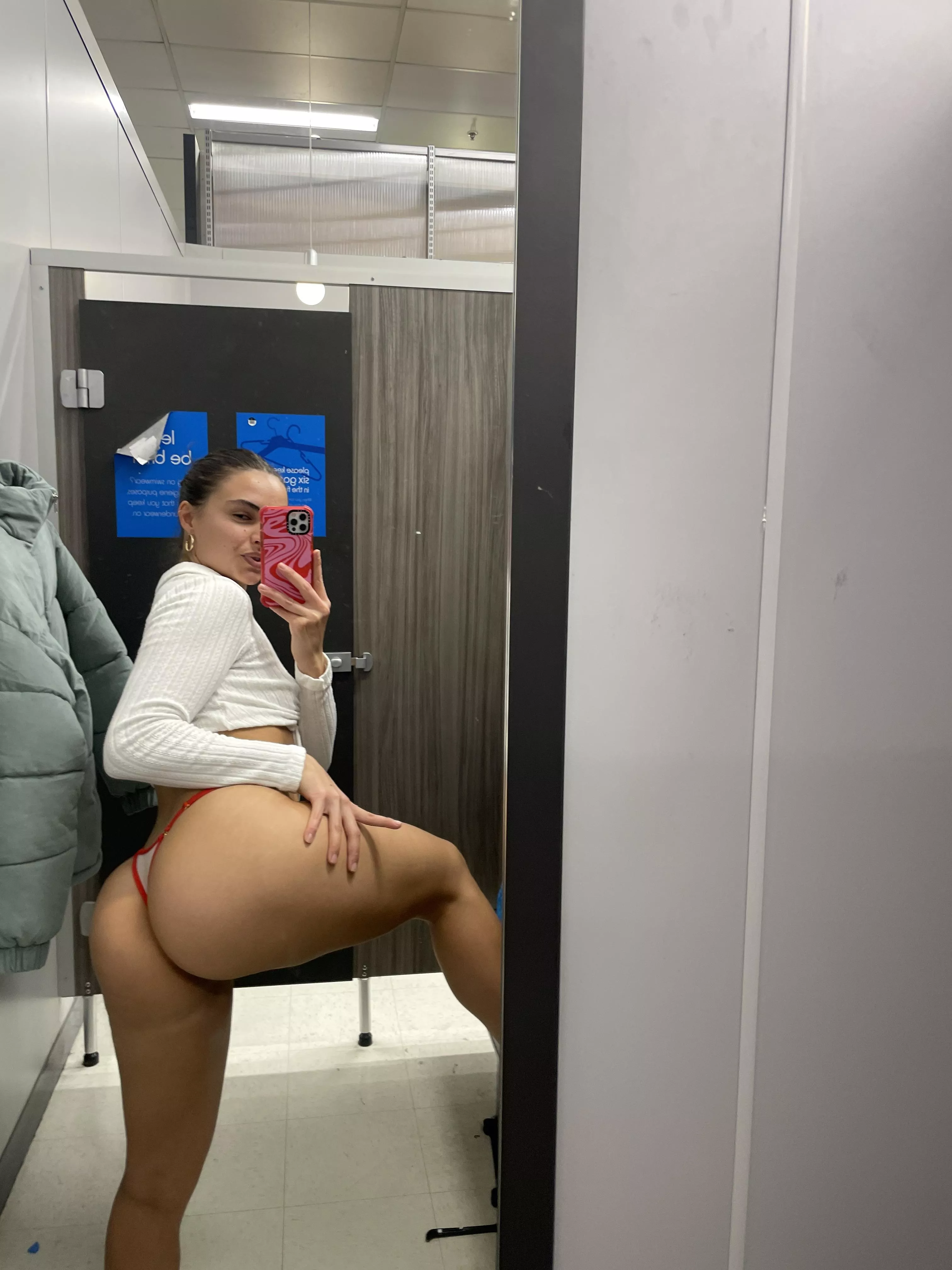 Eat my ass in the Kmart changing rooms