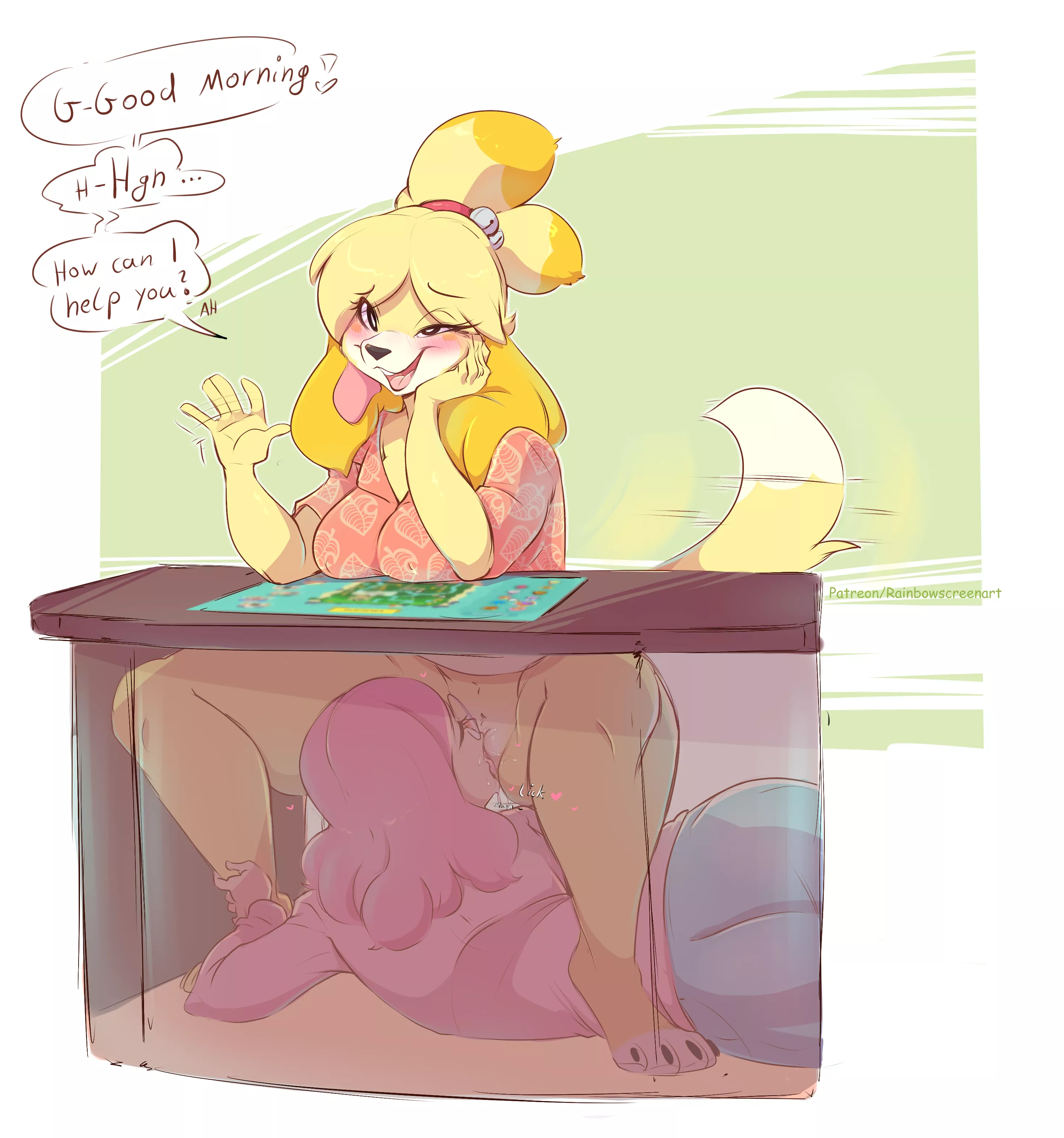 Eating out with the mayor [FF] (rainbowscreen)