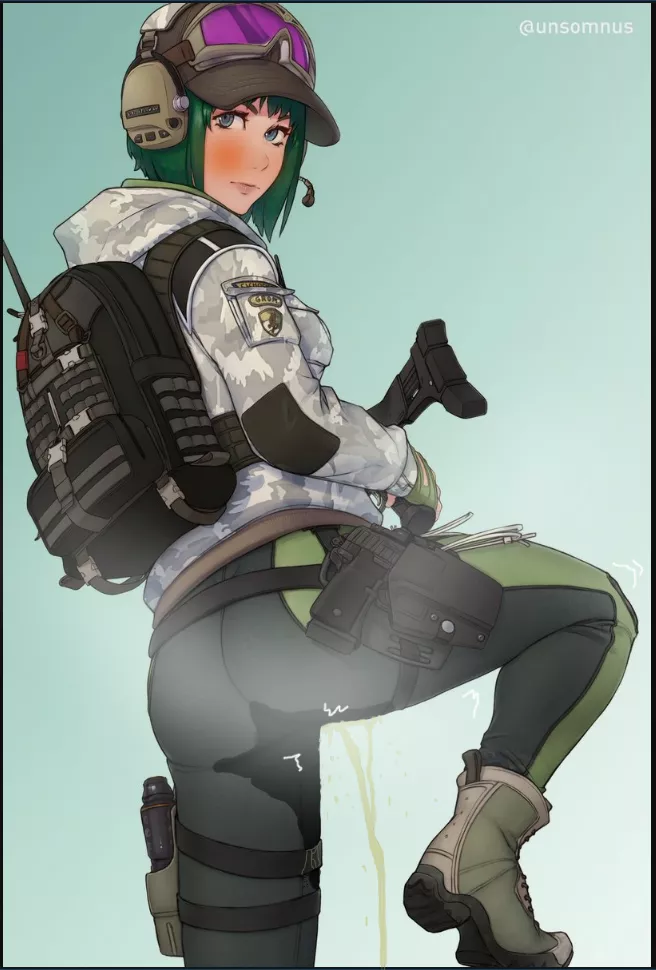 Ela wetting herself (unknown)