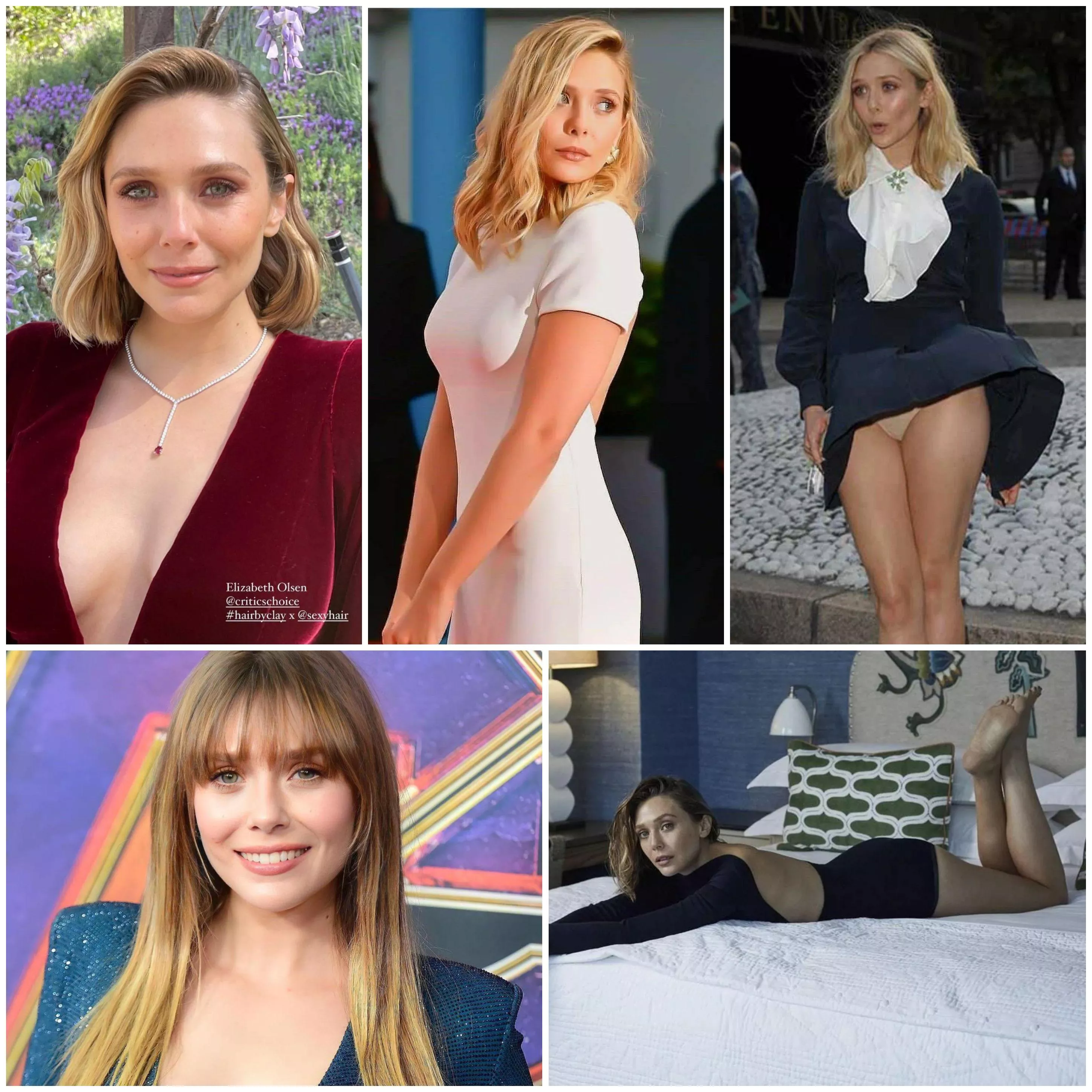 Elizabeth Olsen is so sexy, she makes me want to get so bi and naughty