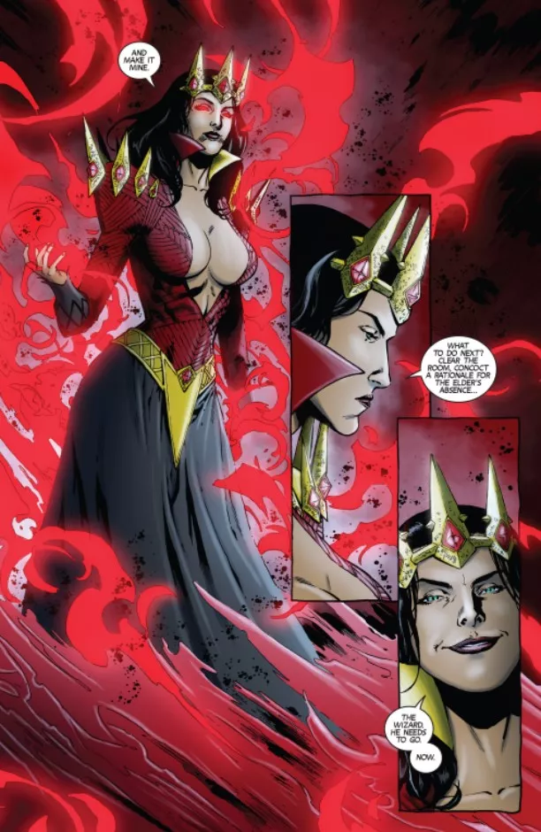 Elizabeth's Plunging Neckline [The Blood Queen #6]