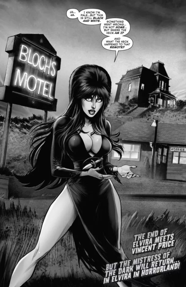 Elvira in Black & White [Elvira Meets Vincent Price #5]