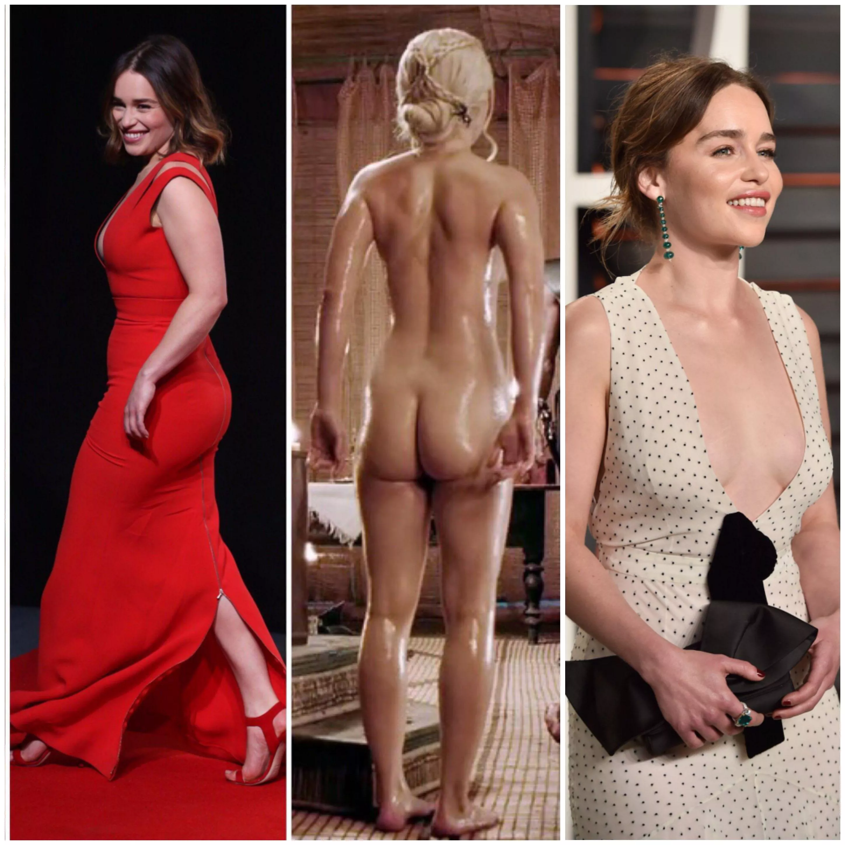 Emilia Clarke is so sexy, shes making me feel so bi and naughty