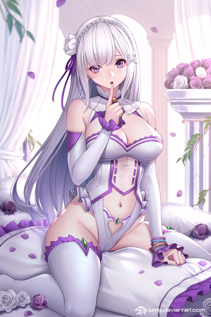 Emilia Cute In A Tight Leotard ( Jurrig ) [RE:Zero]