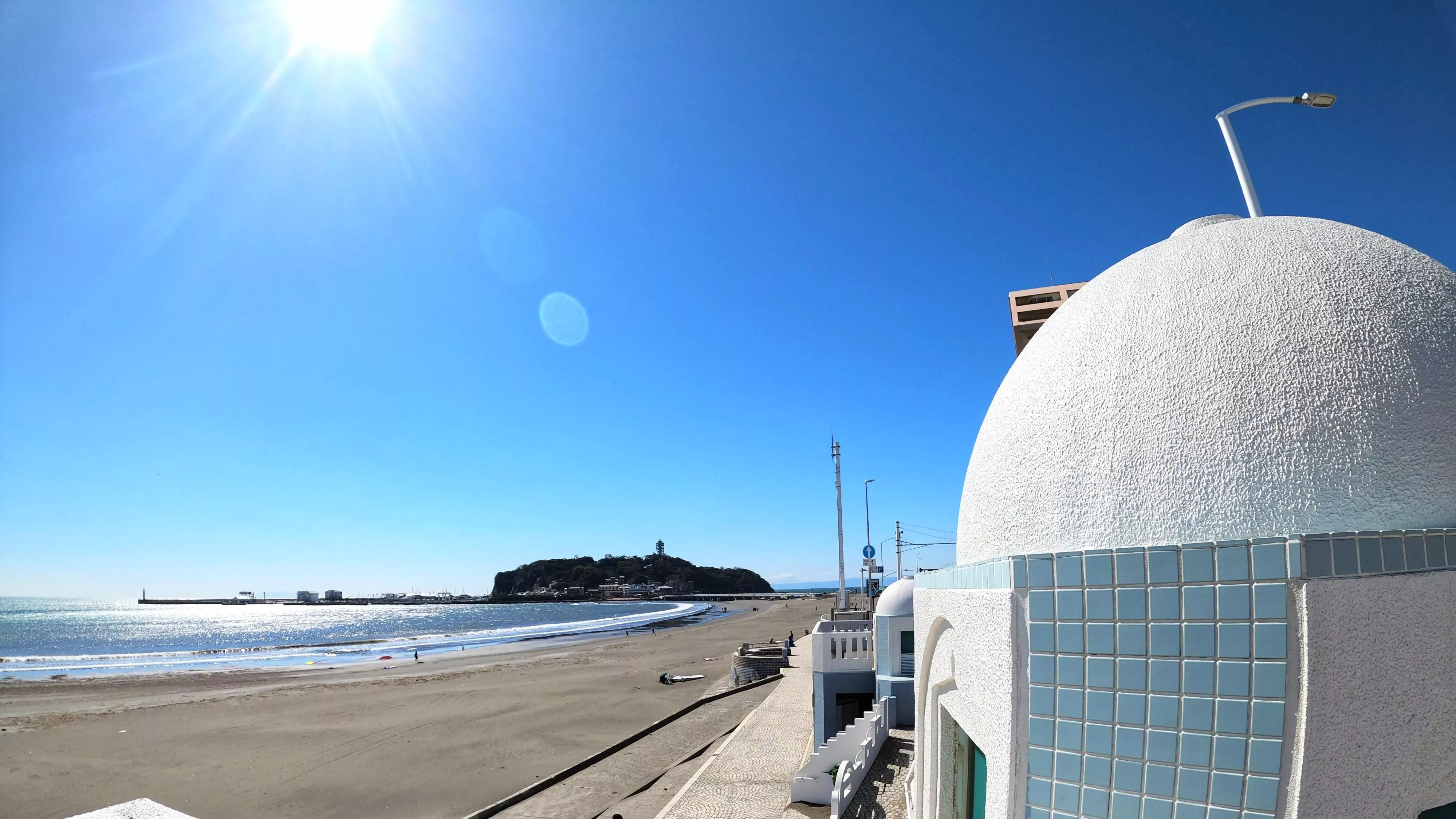 Enoshima beach ( Japan )