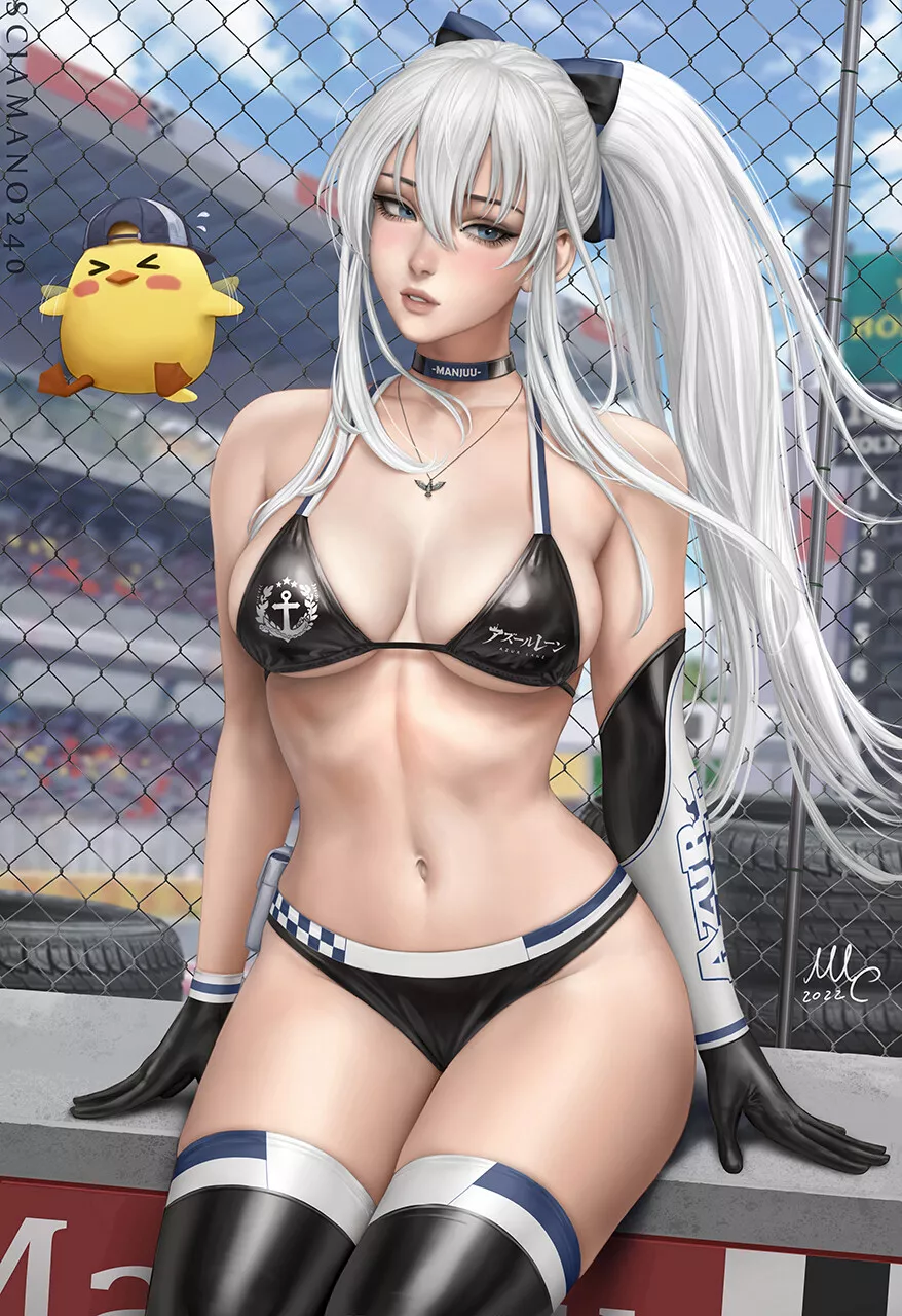 Enterprise Race Queen v2 - Azur Lane by Mirco Cabbia (Sciamano240)