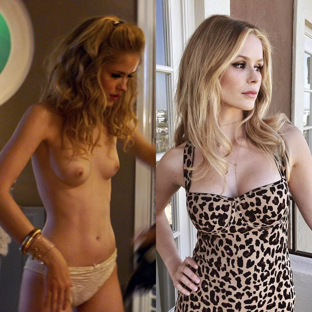 Erin Moriarty (then and now)