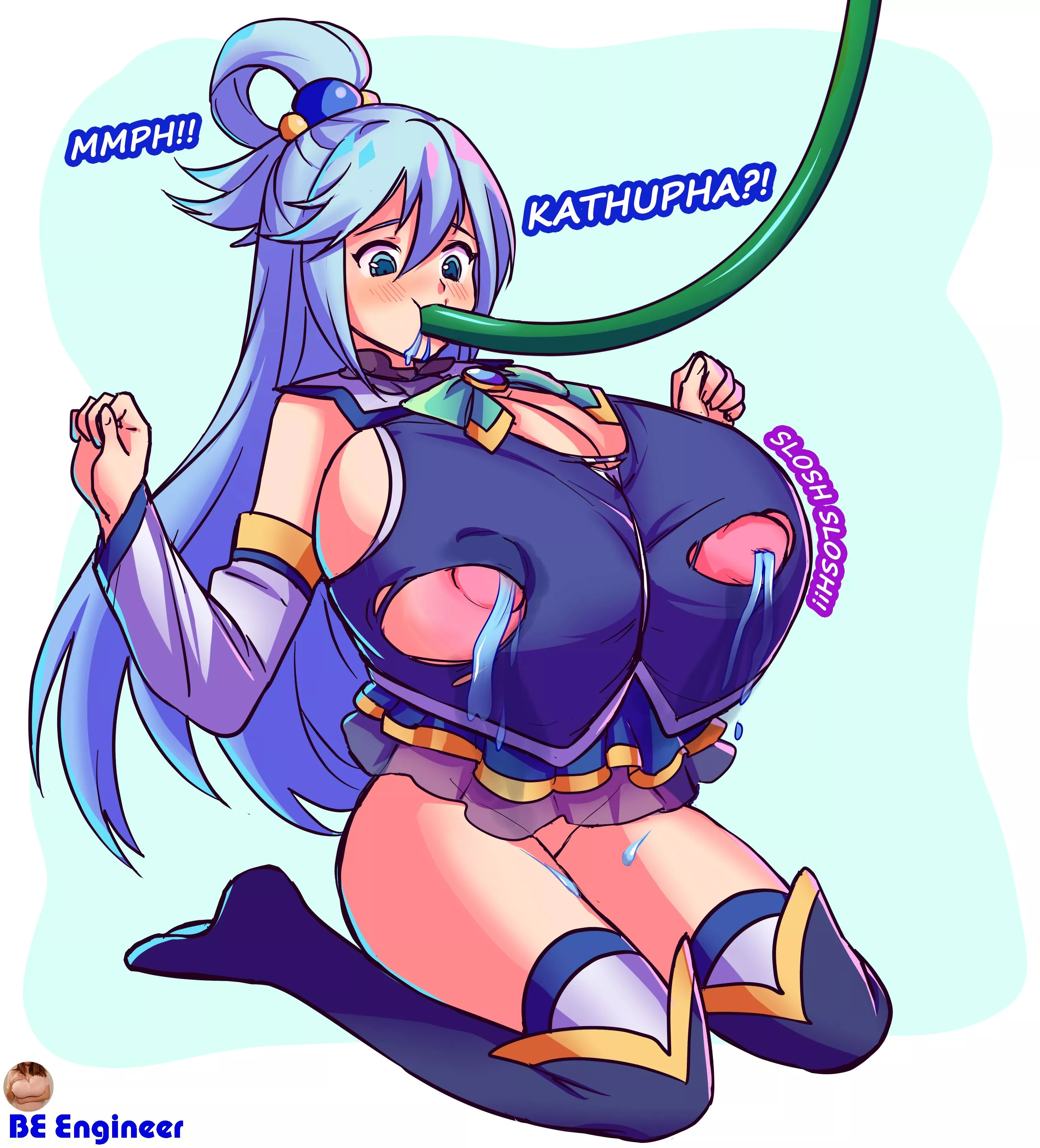 Even a useless goddess can make for a great water jug