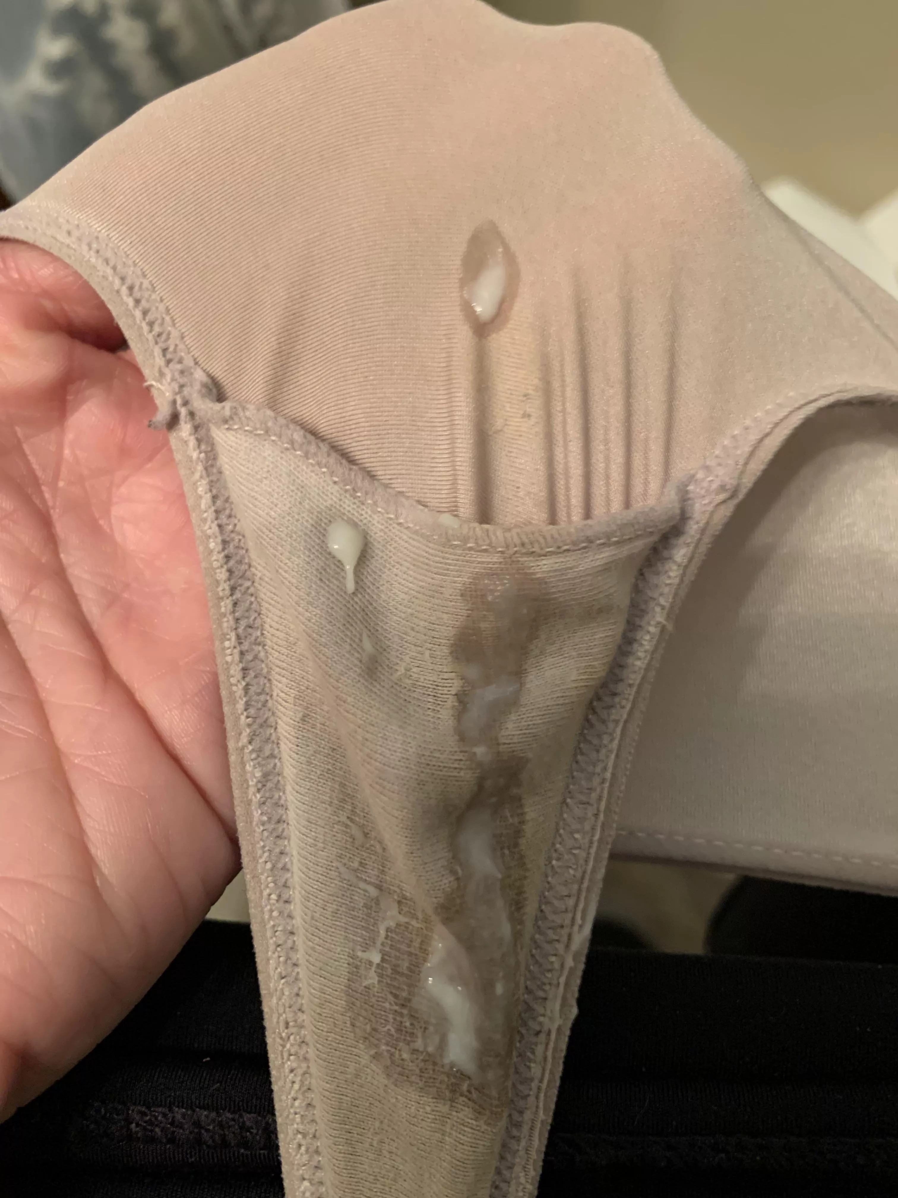 Even granny panties can’t contain my (37f) cum 😭