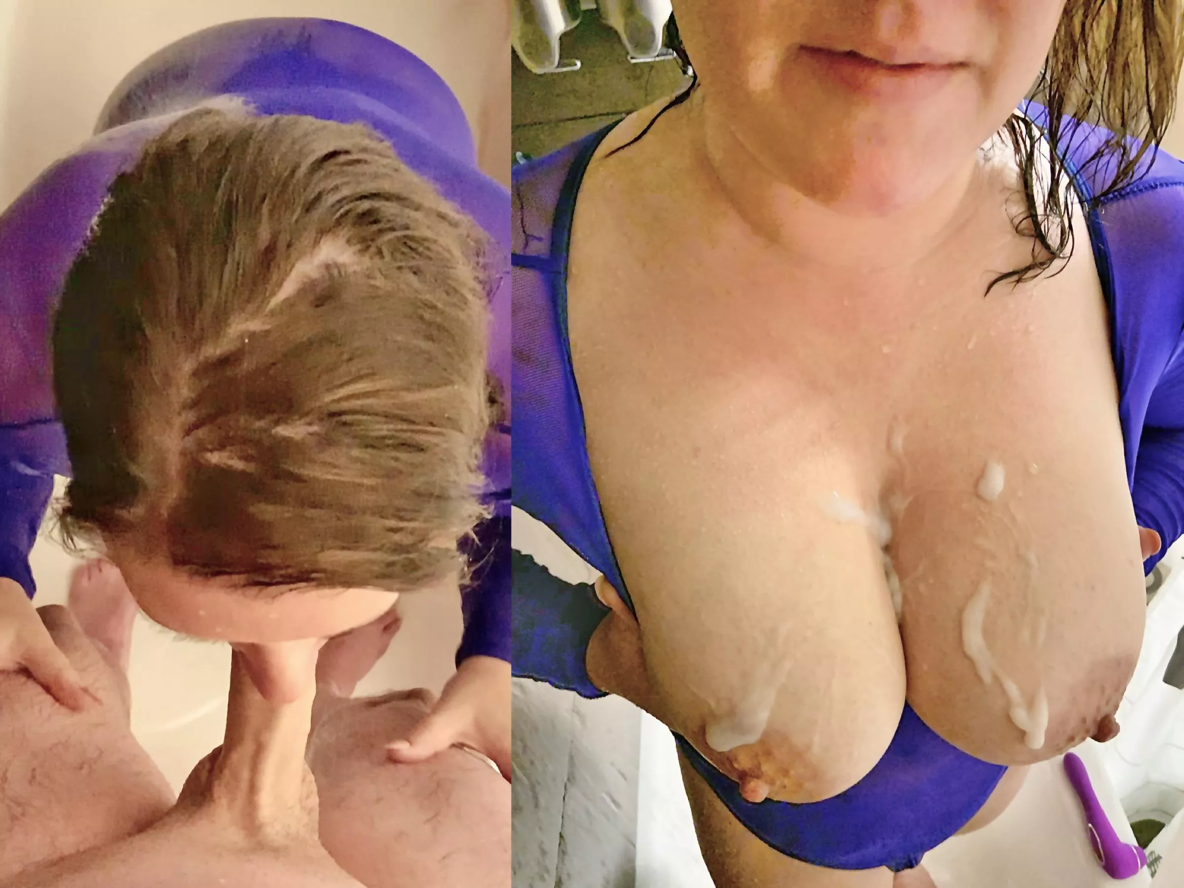 Even in the shower I’m a dirty cock sucking cum dumpster MILF [F] 44 y/o