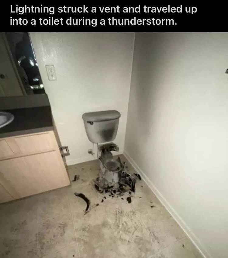 Even Thor doesn’t want us using the toilet