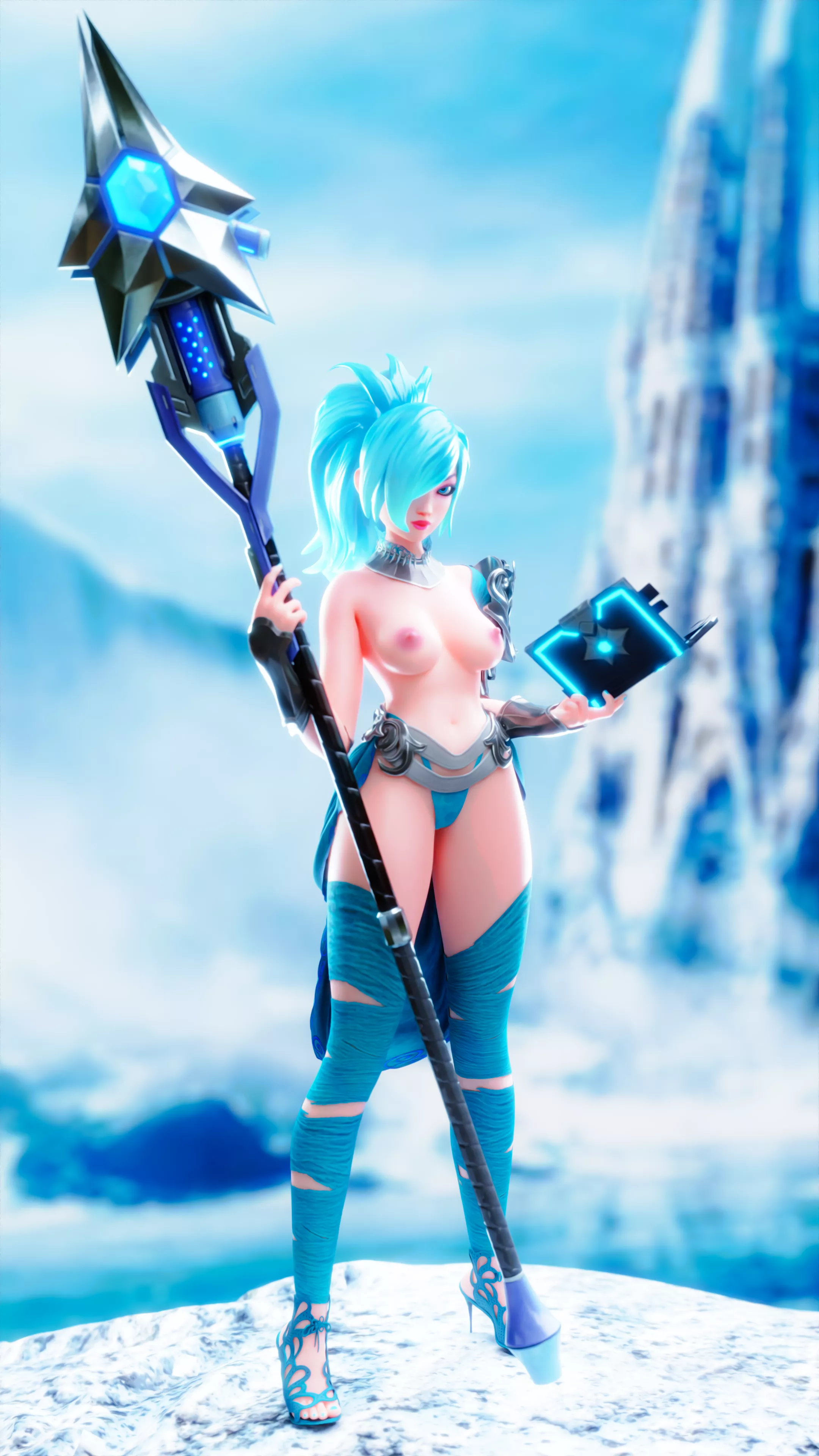 Evie, The witch of the winter [Alternate NSFW Version]