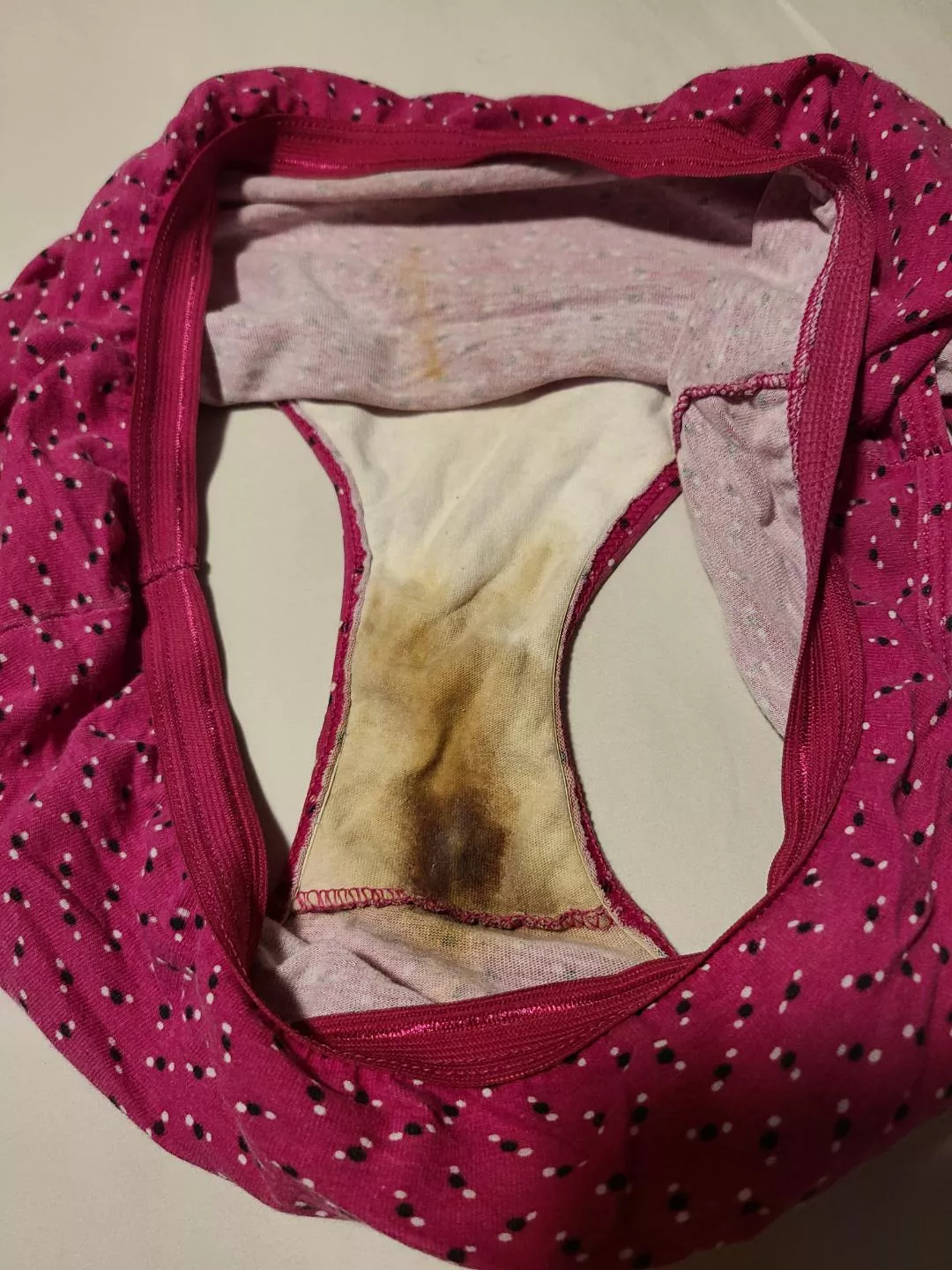 Extremely smelly, dirty panties :)