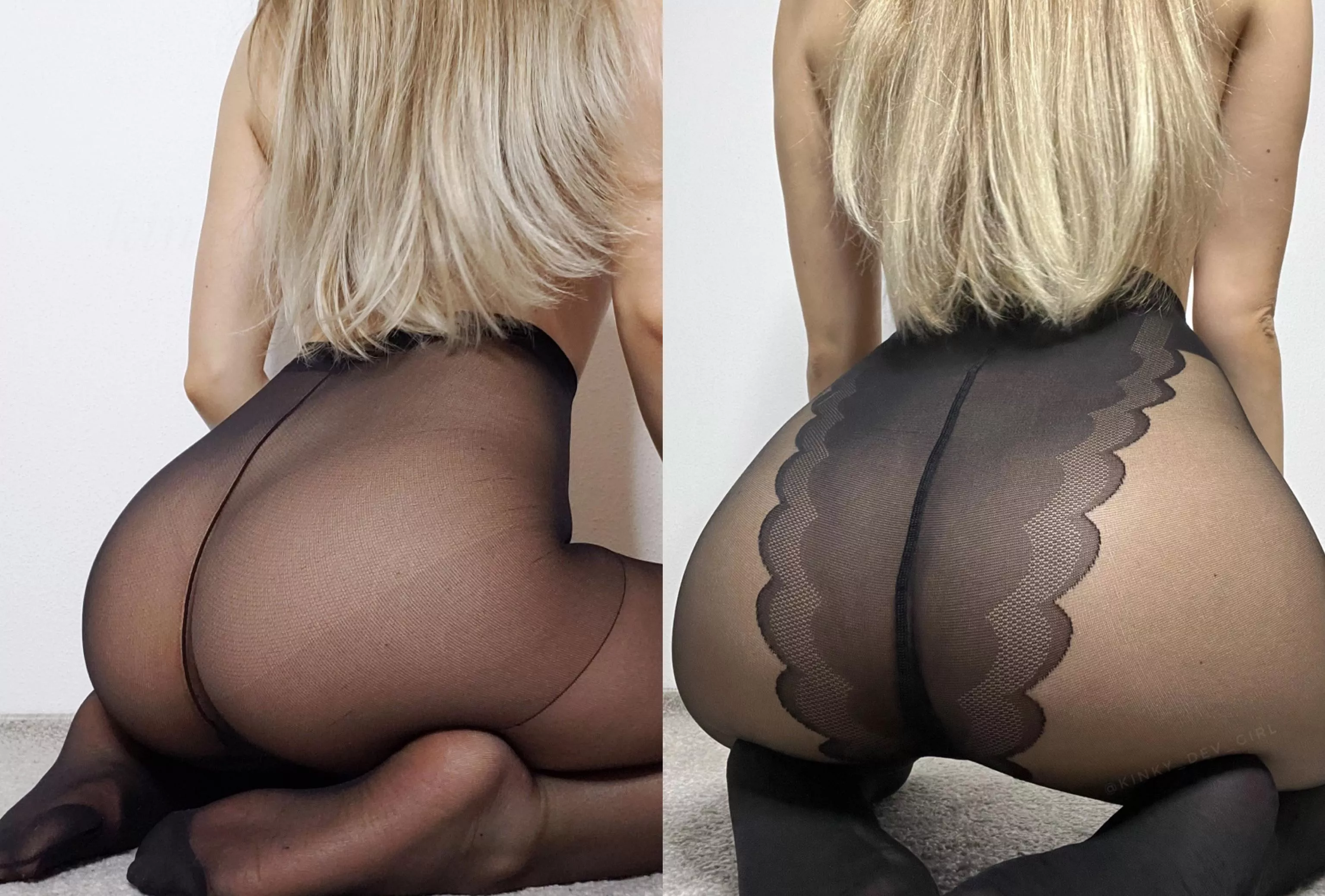 [F] Simple or patterned pantyhose?