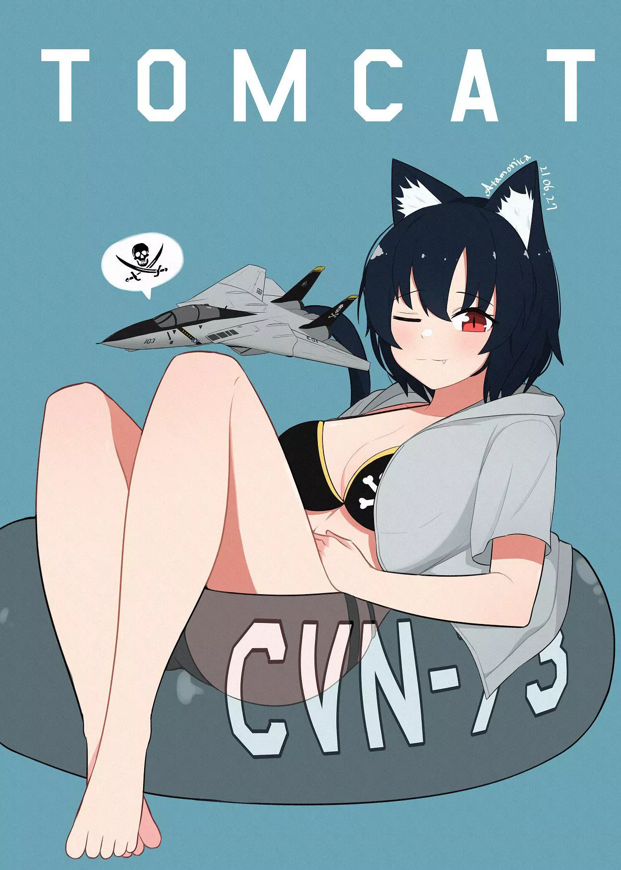 F-14 Tomcat-Chan, ready for service